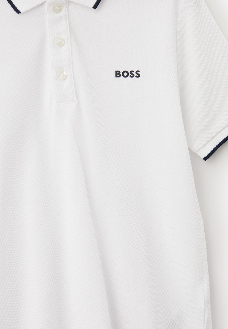 Поло футболки для мальчиков Boss (Босс) J25P26: изображение 3