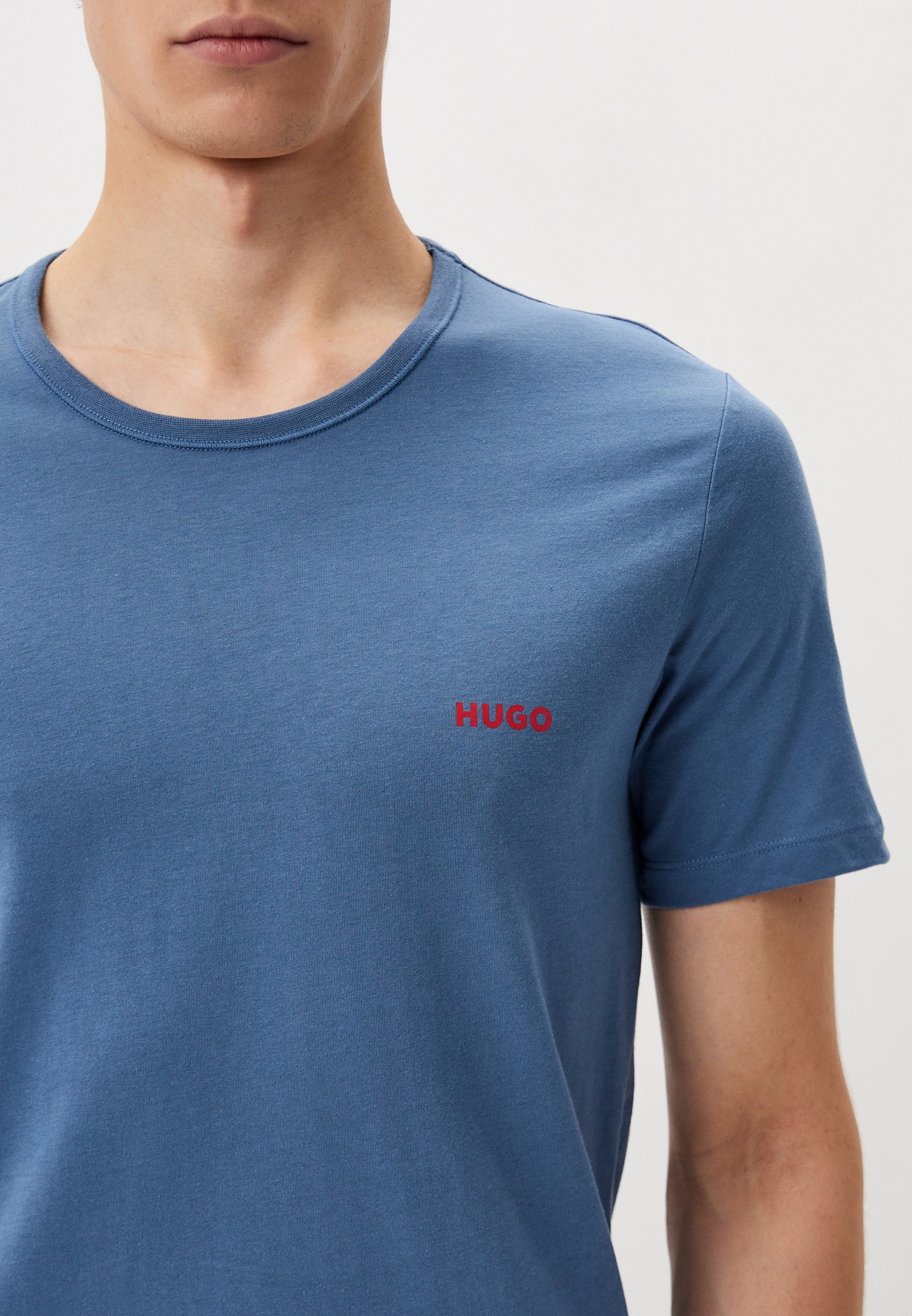 Мужская футболка Hugo (Хуго) 50480088: изображение 9