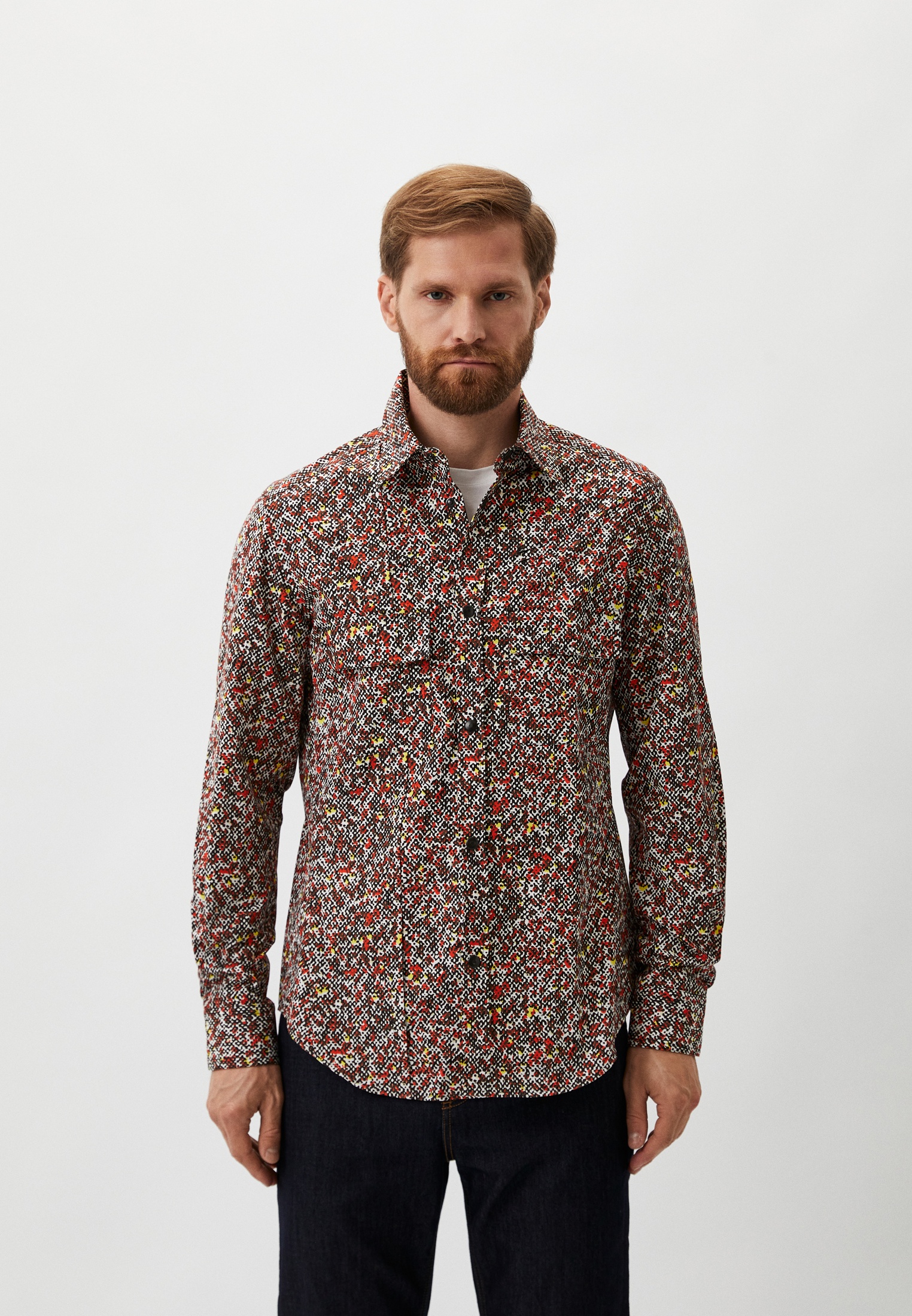 Рубашка с длинным рукавом Bikkembergs (Биккембергс) A C 007 00 T 9293: изображение 1