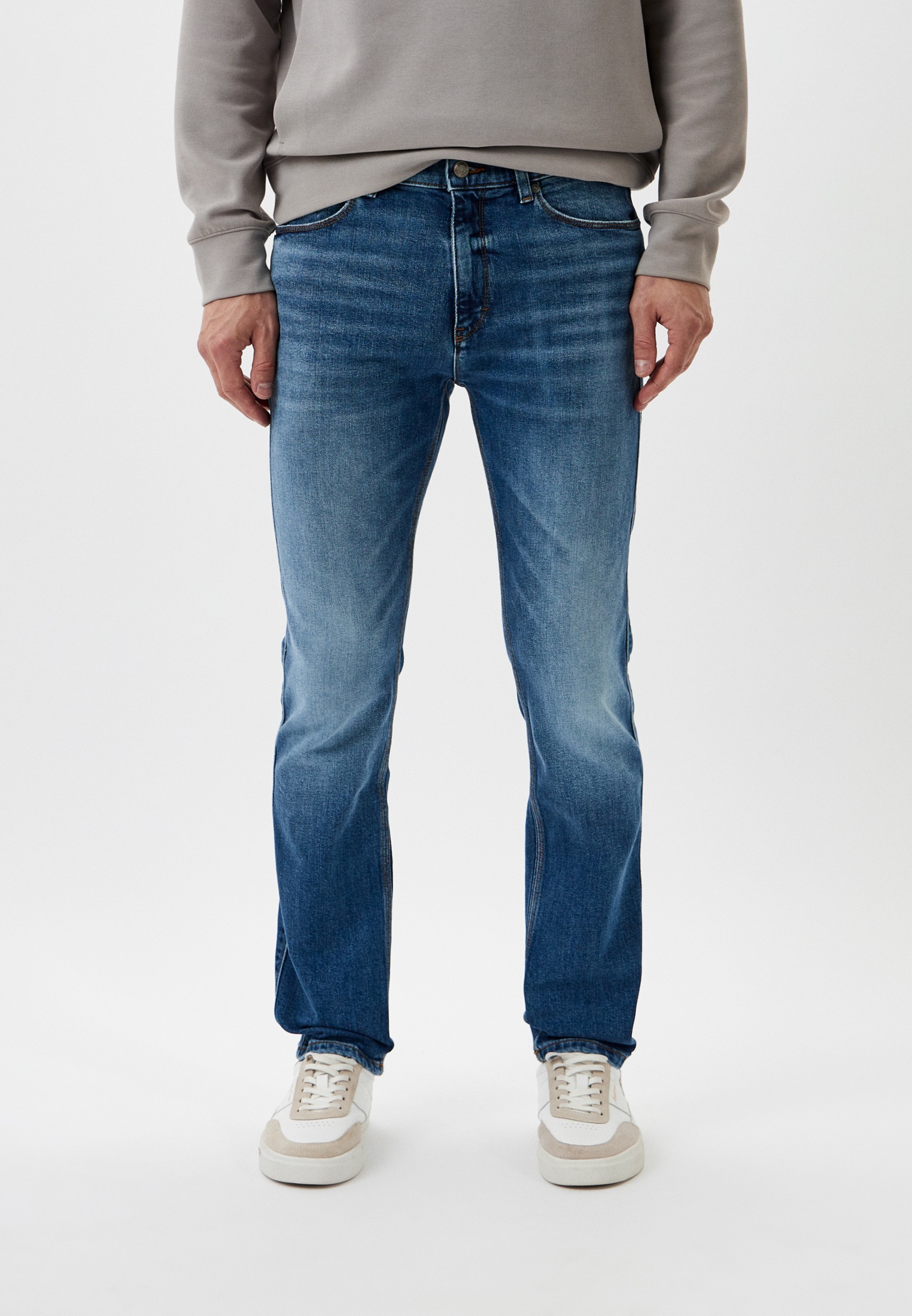 Мужские зауженные джинсы Boss (Босс) 50520948