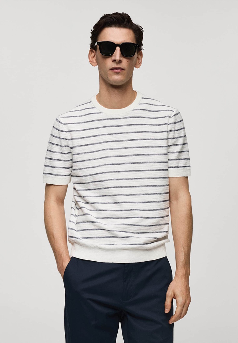 Футболка с коротким рукавом Mango Man 77050585