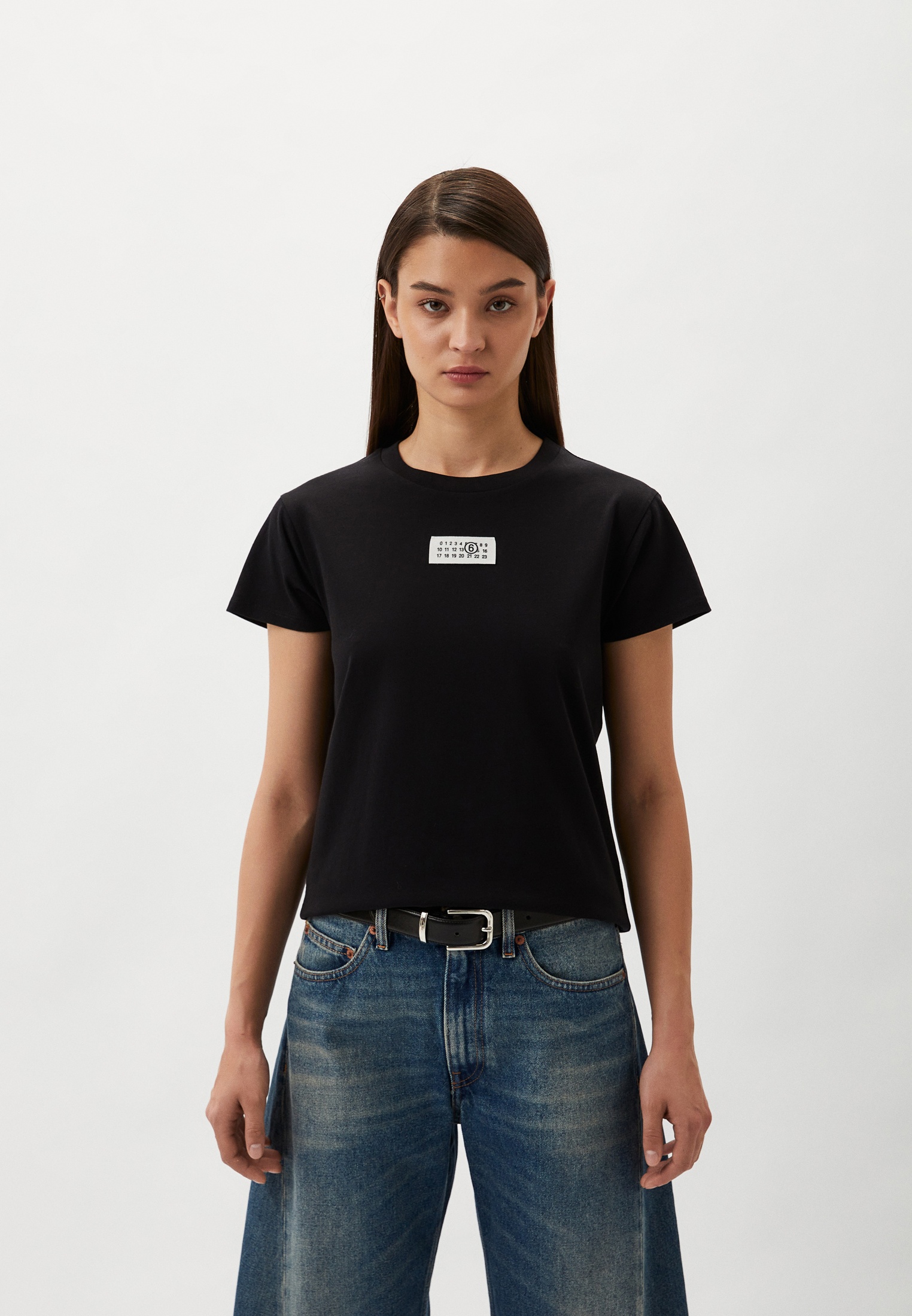 Футболка с коротким рукавом MM6 Maison Margiela S52GC0327S24312