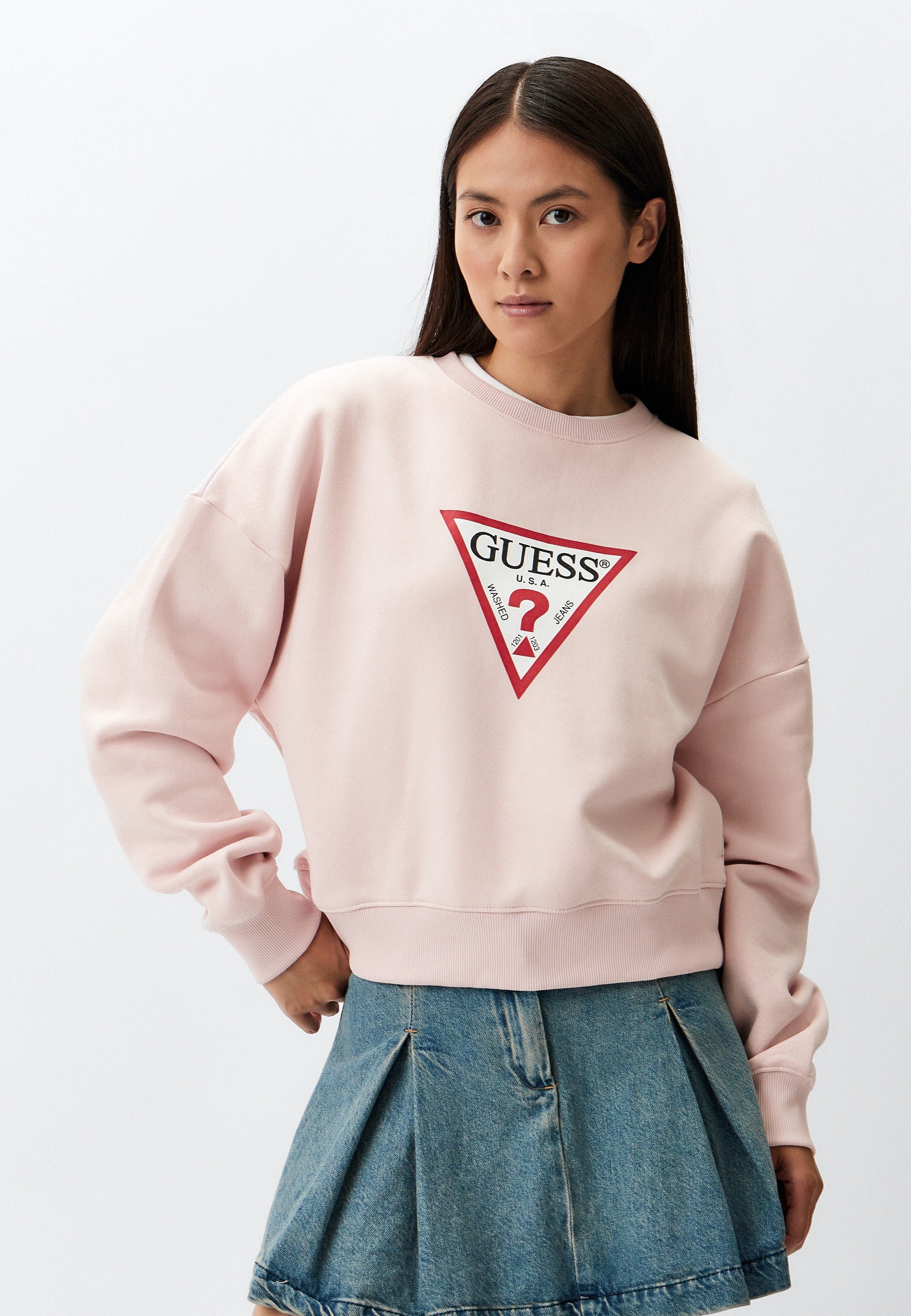 Женские свитшоты Guess Jeans W4YQ00KC811