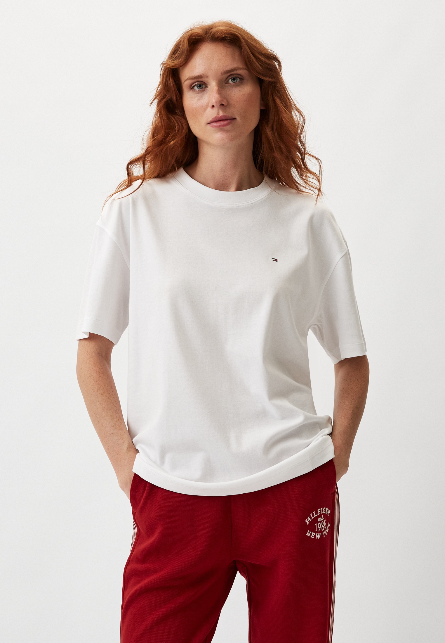 Женские футболки Tommy Hilfiger - купить женскую футболку Томми ...