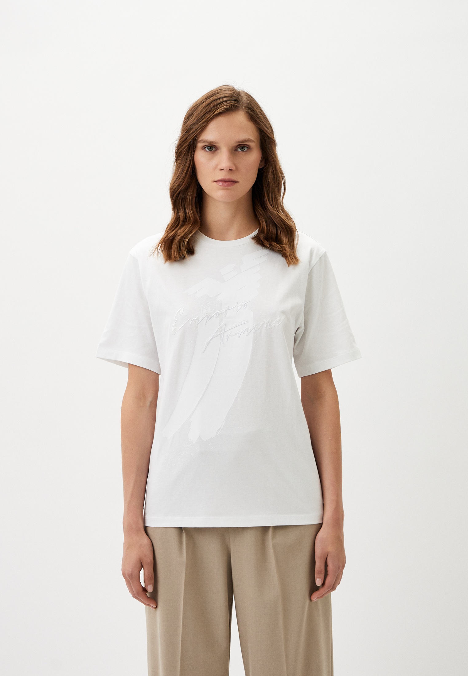 Футболка с коротким рукавом Emporio Armani (Эмпорио Армани) 6D2T7G 2J4EZ