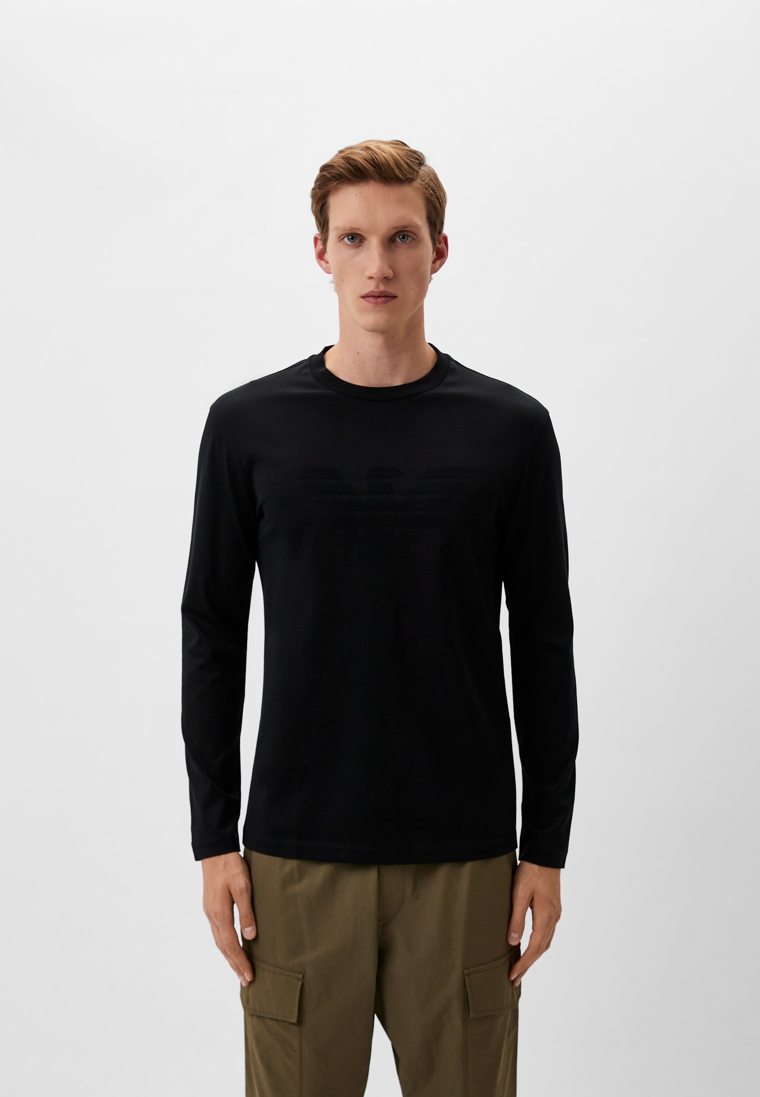 Футболка с длинным рукавом Emporio Armani (Эмпорио Армани) 8N1TD7 1JGYZ