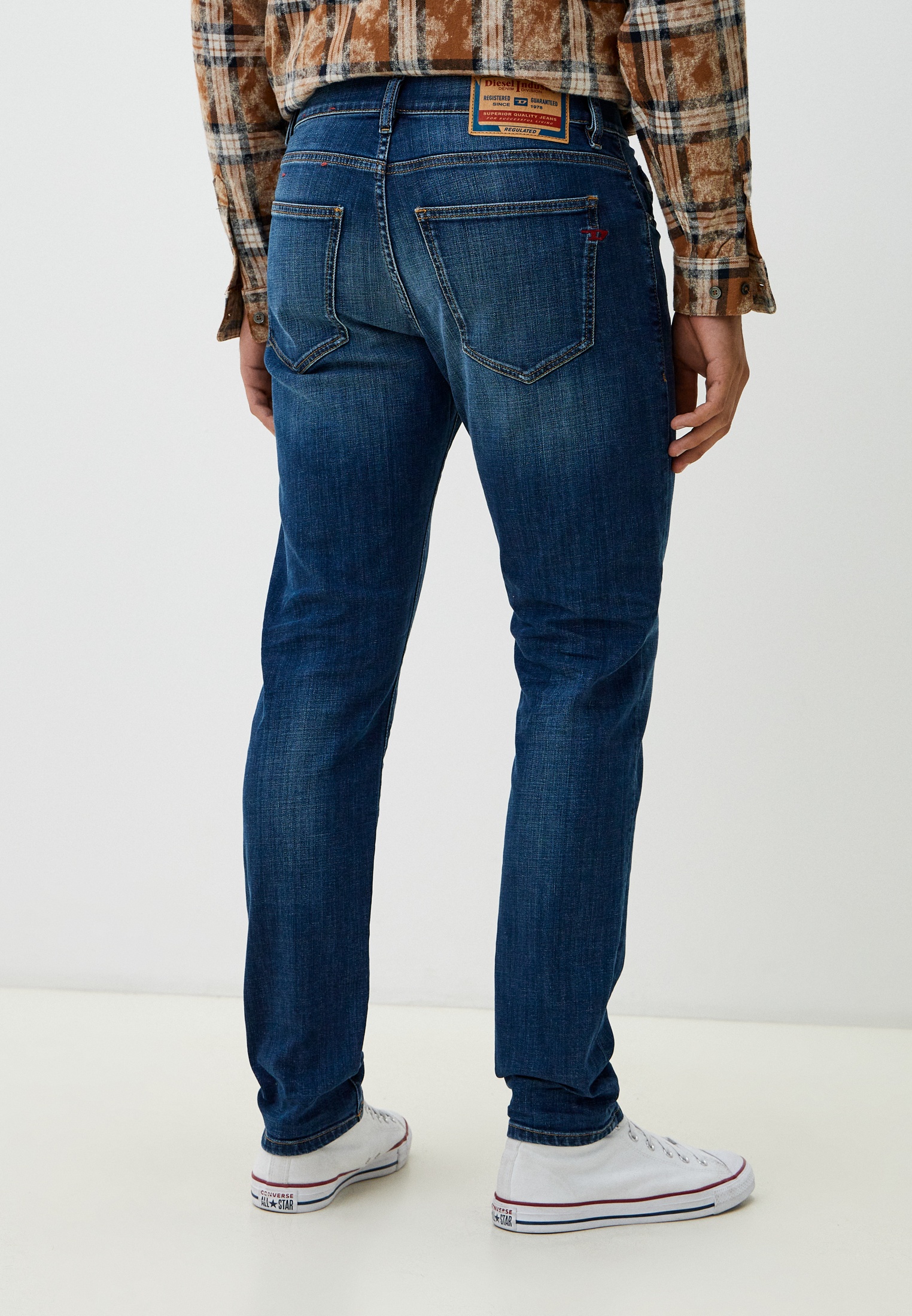 Мужские зауженные джинсы Diesel (Дизель) A0355809K04: изображение 3