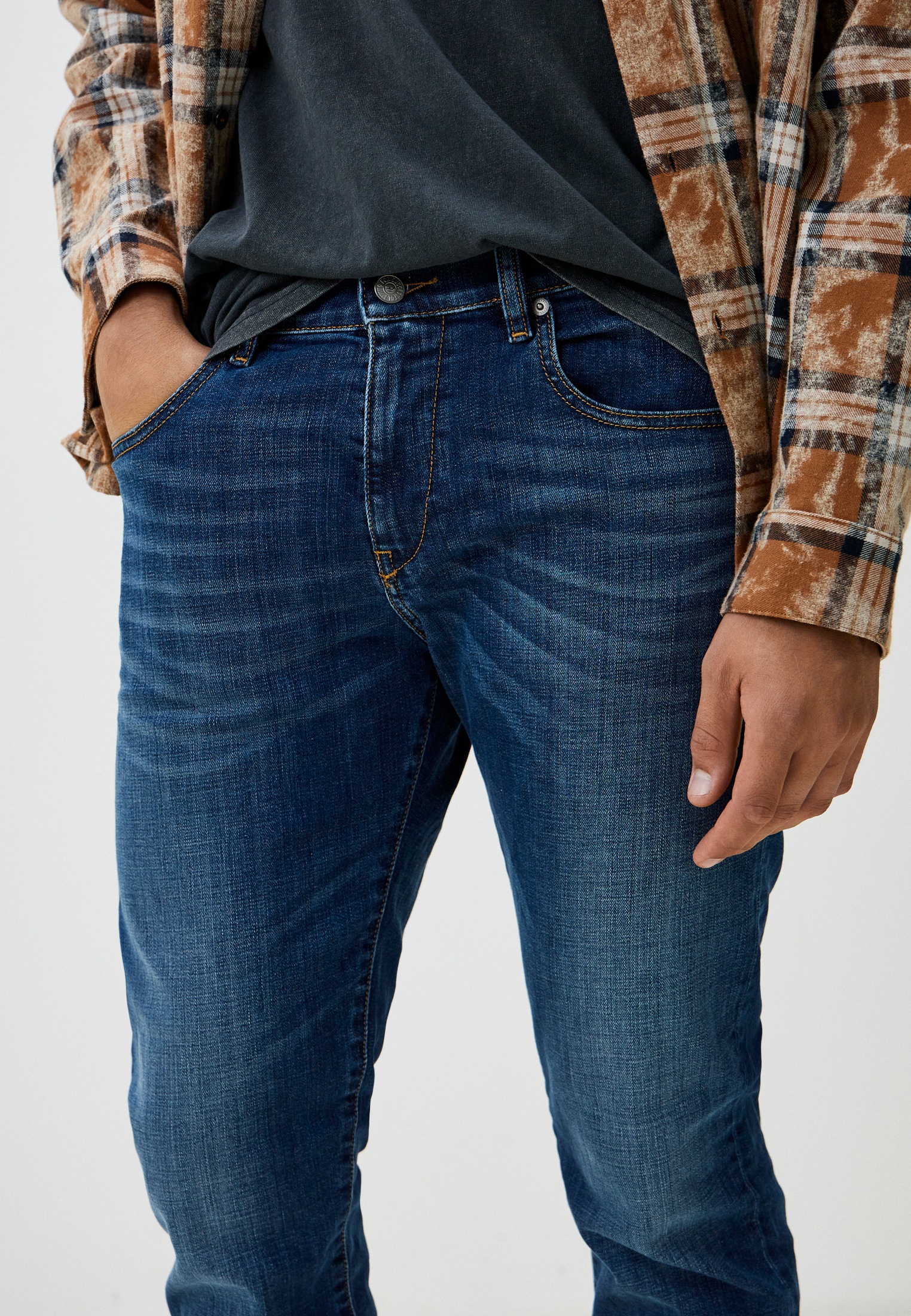 Мужские зауженные джинсы Diesel (Дизель) A0355809K04: изображение 4