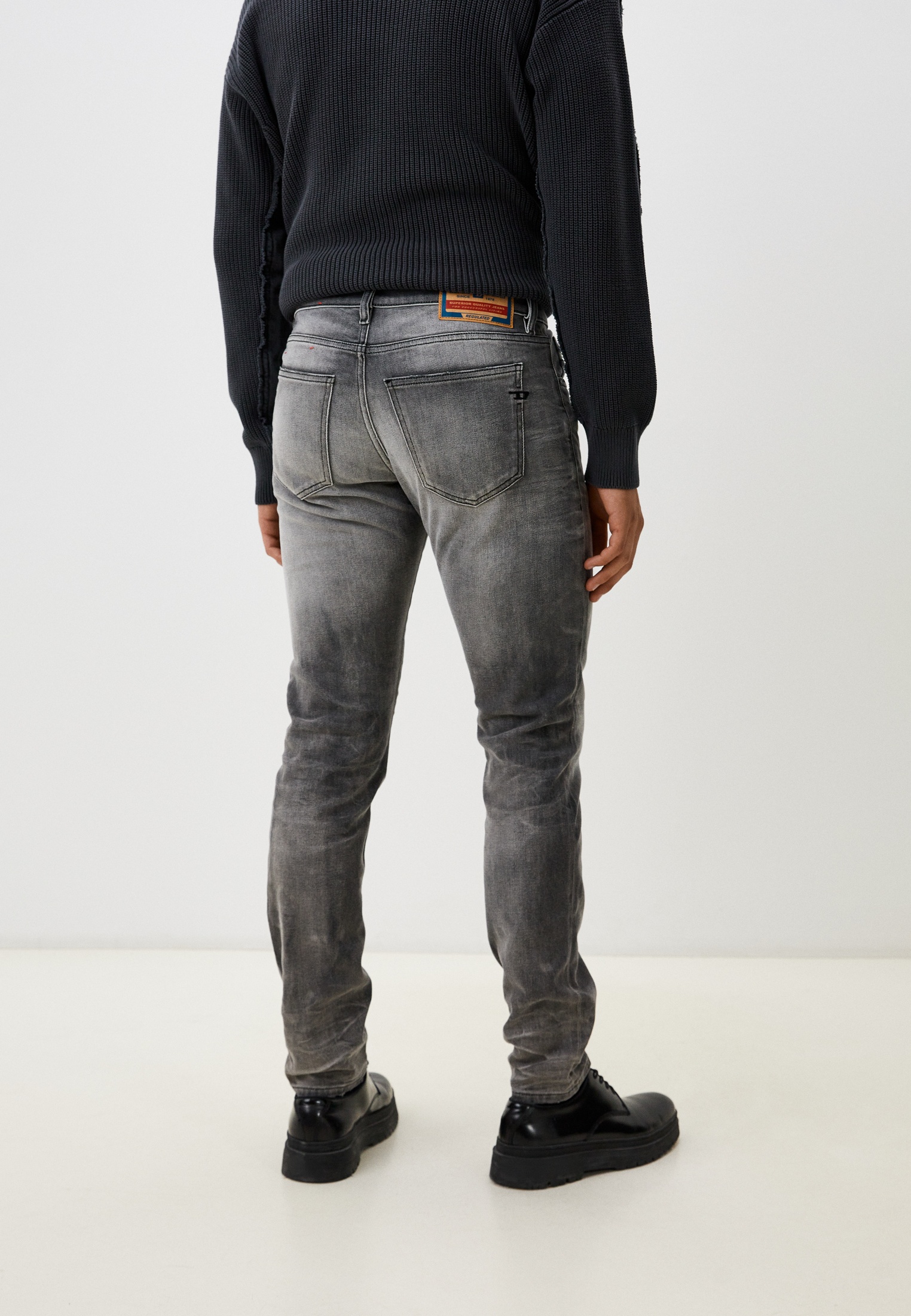 Мужские зауженные джинсы Diesel (Дизель) A0355809J58: изображение 3