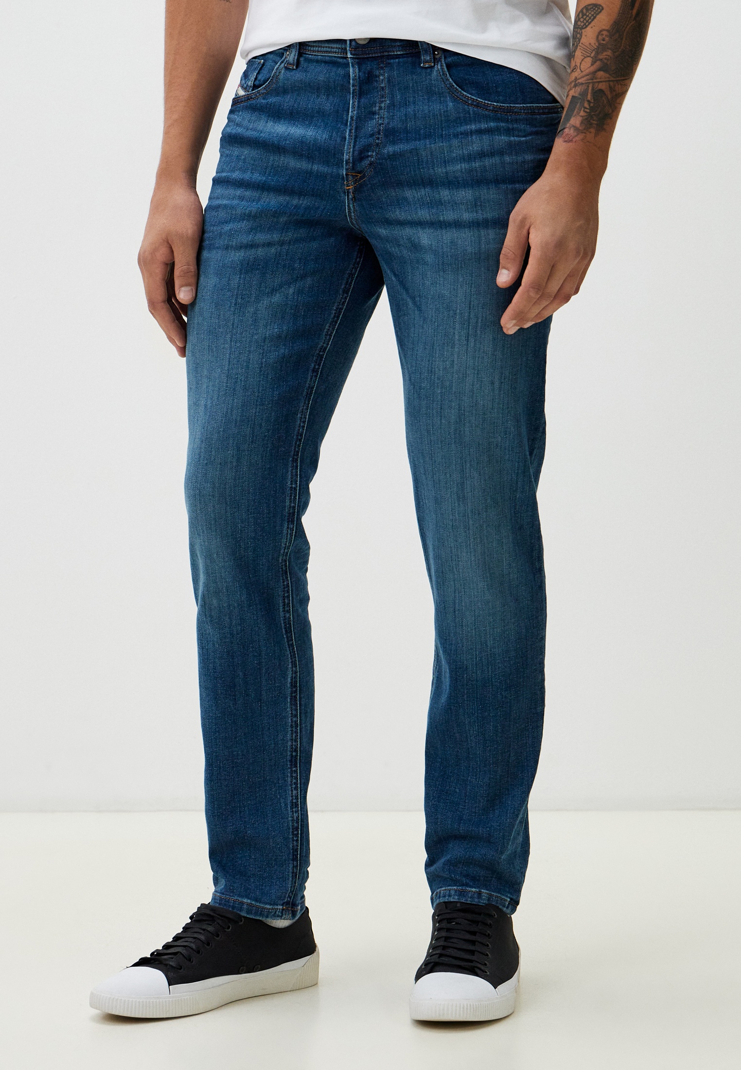 Мужские зауженные джинсы Diesel (Дизель) A102290GRDP