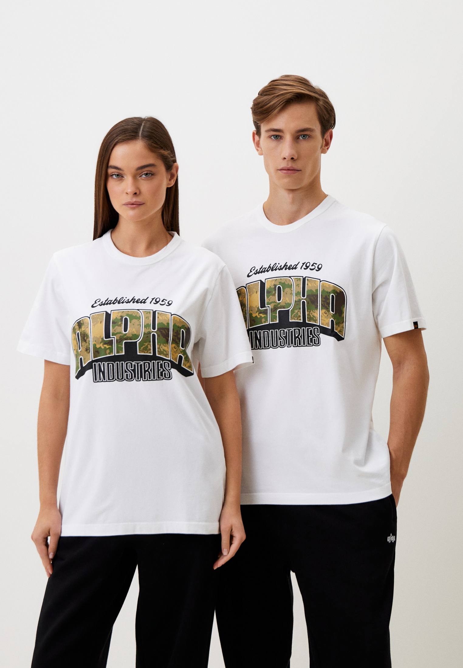 Футболка с коротким рукавом Alpha Industries (Альфа Индастриз) UTA54504PK