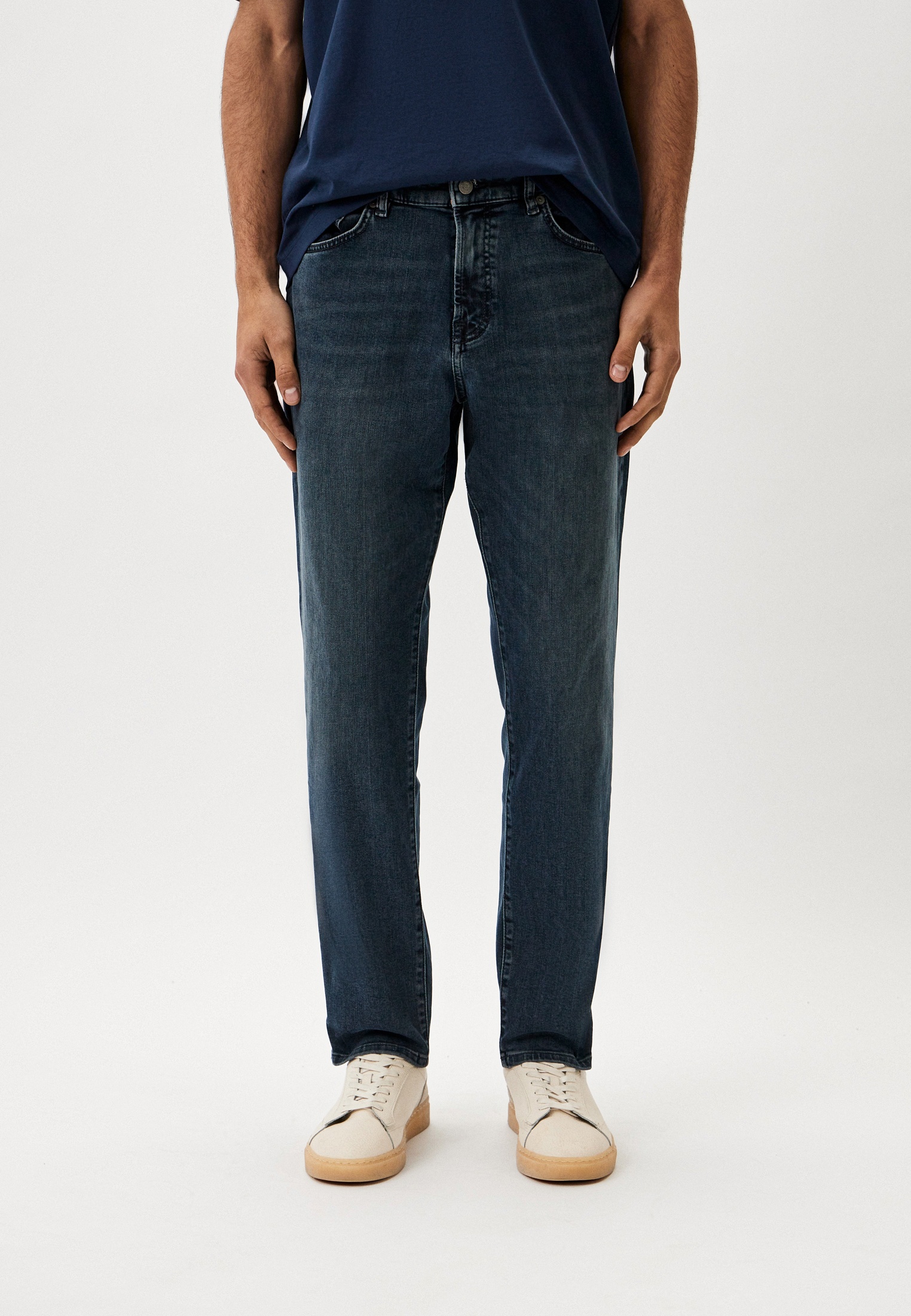 Мужские зауженные джинсы Boss (Босс) 50524089