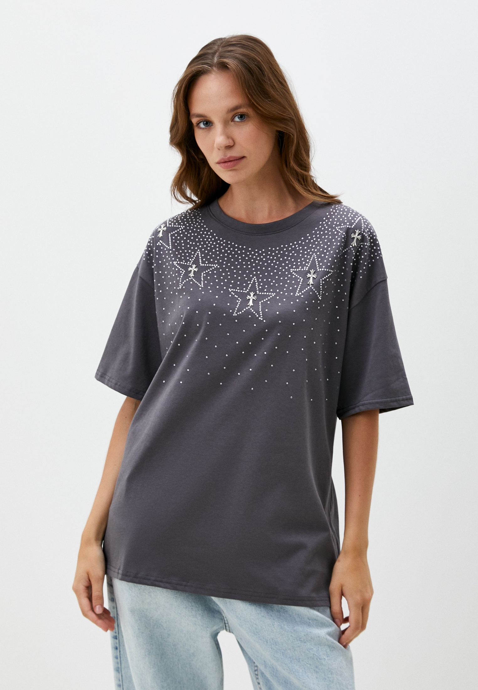 Футболка с коротким рукавом Moda Sincera MS24-0101