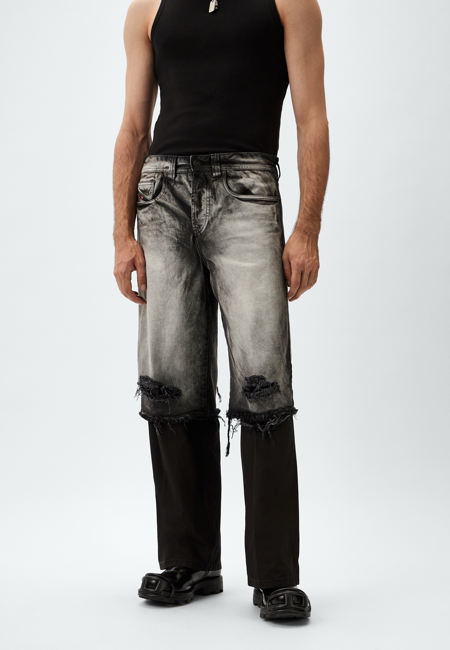 Мужские прямые джинсы Diesel (Дизель) A141210CHBS