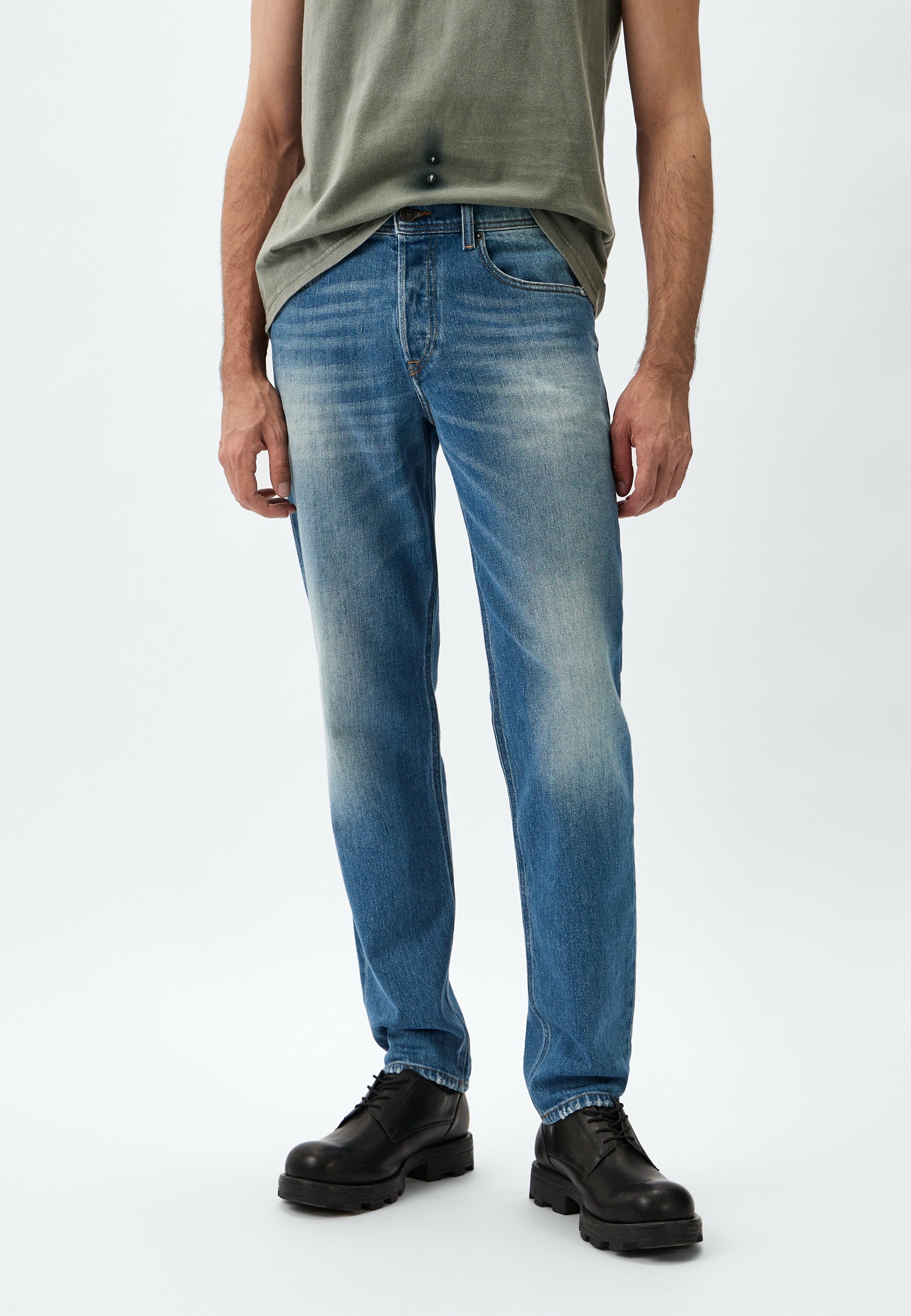 Мужские прямые джинсы Diesel (Дизель) A102290GRDB