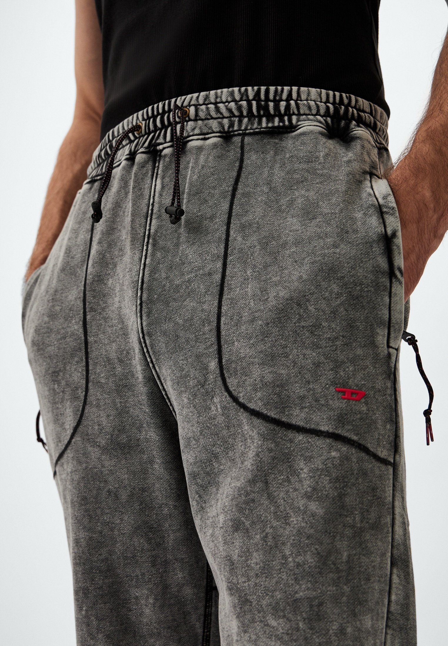 Мужские спортивные брюки Diesel (Дизель) A154150BNDC: изображение 4