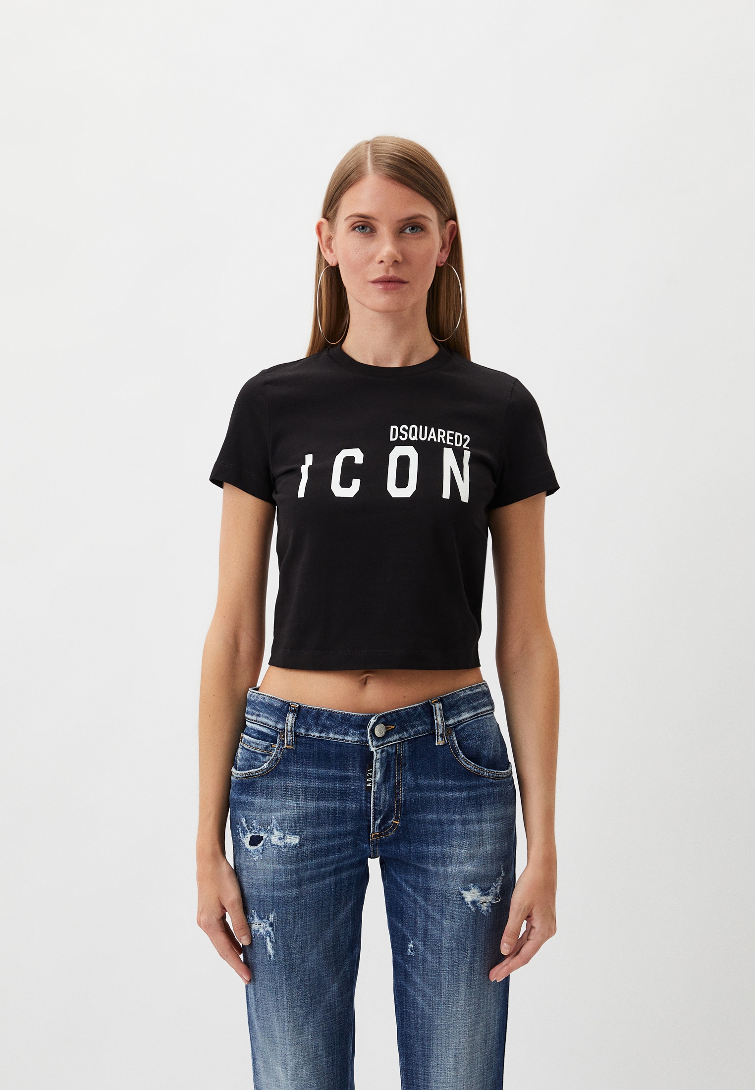 Футболка с коротким рукавом DSquared2 S80GC0062 D20020