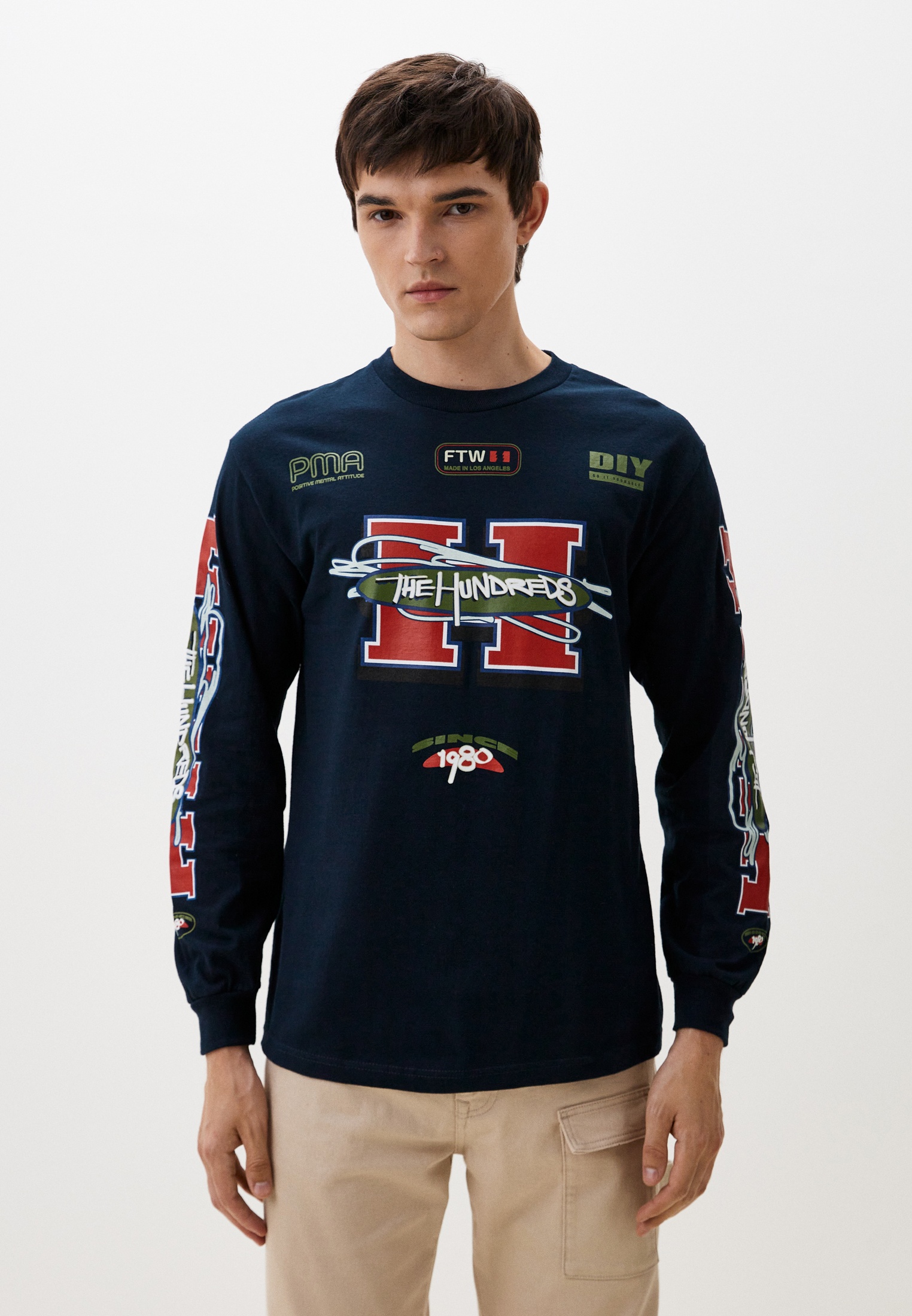 Футболка с длинным рукавом The Hundreds T24S101026