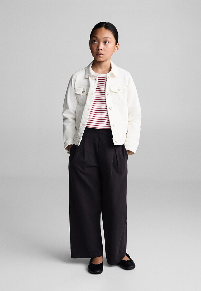 Брюки для девочек Mango Kids (Манго Кидс) 77084764