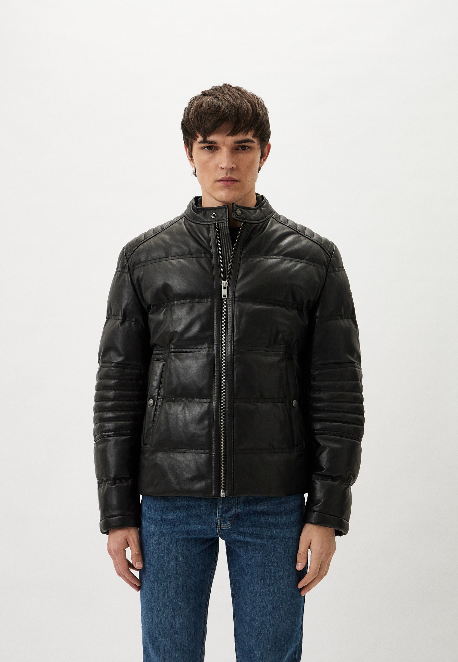 Кожаная куртка Boss (Босс) 50522243