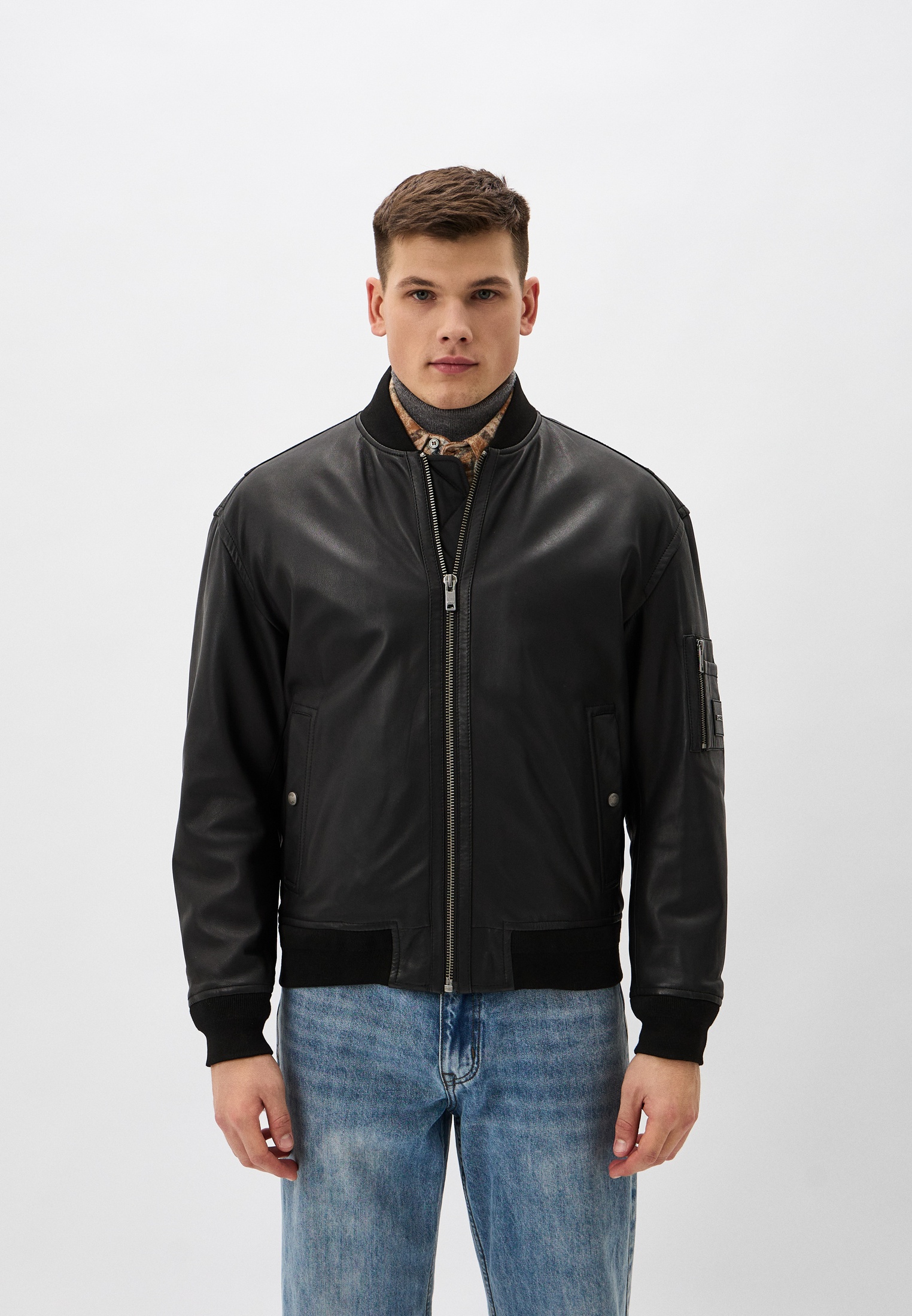 Кожаная куртка Boss (Босс) 50522223