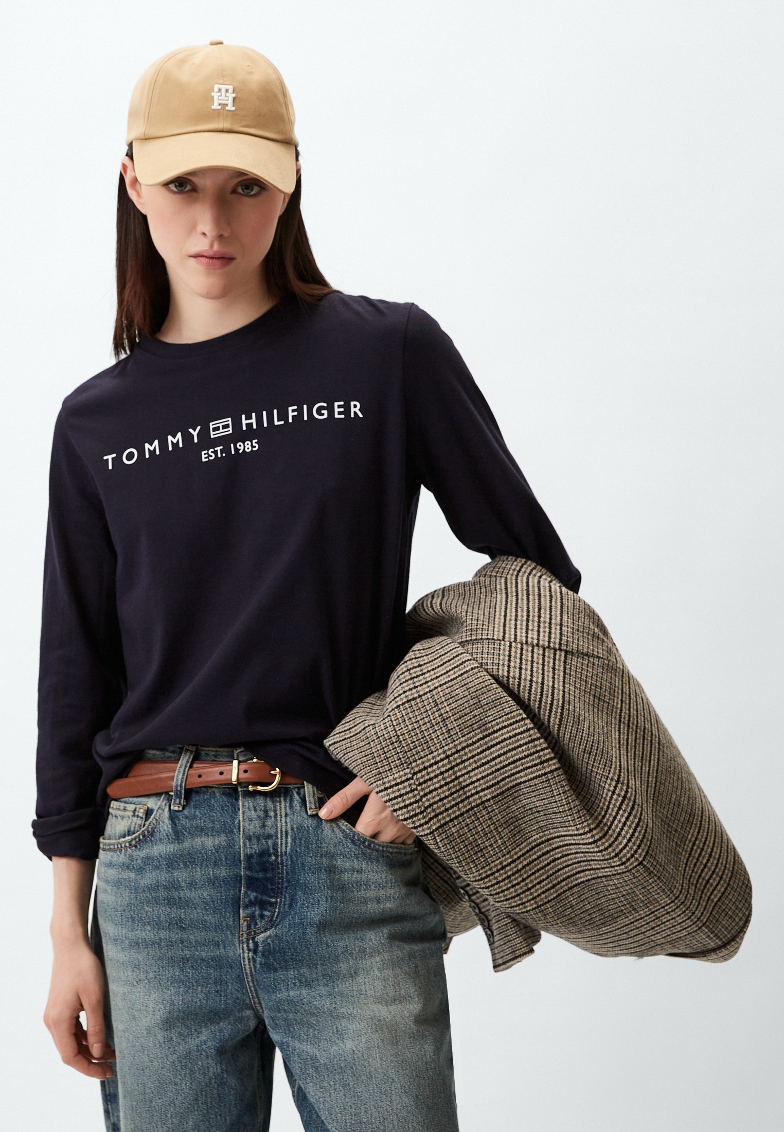 Футболка с длинным рукавом Tommy Hilfiger (Томми Хилфигер) WW0WW43620