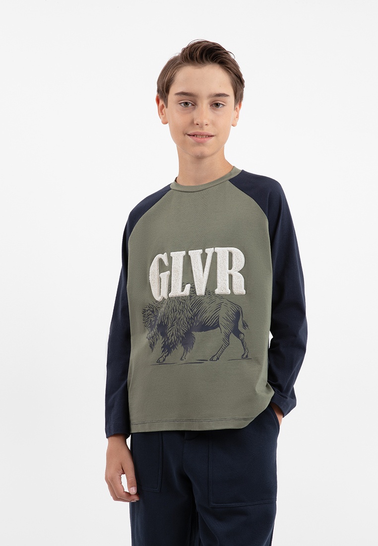 Футболка с длинным рукавом Gulliver (Гулливер) 22411BJC1207
