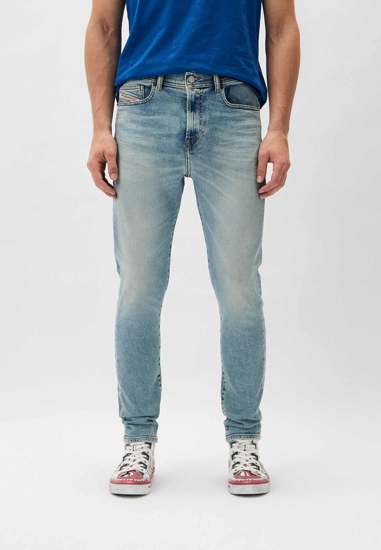 Мужские зауженные джинсы Diesel (Дизель) A0358609E82