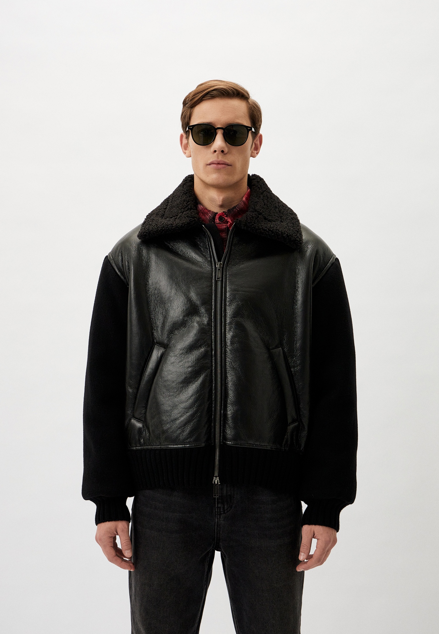 Кожаная куртка Iceberg (Айсберг) I1PO1012826