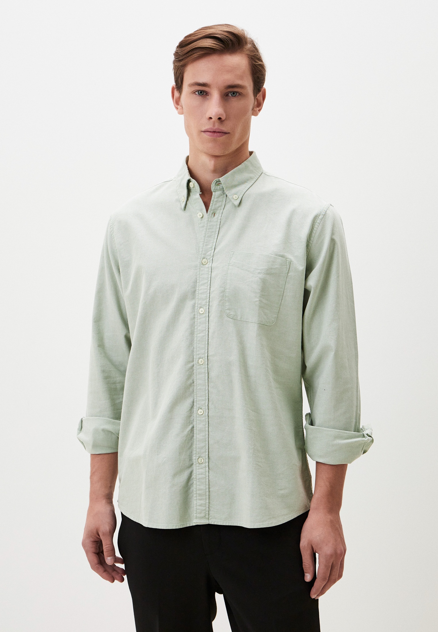 Рубашка с длинным рукавом United Colors of Benetton (Юнайтед Колорс оф Бенеттон) 5FGBUQ04C