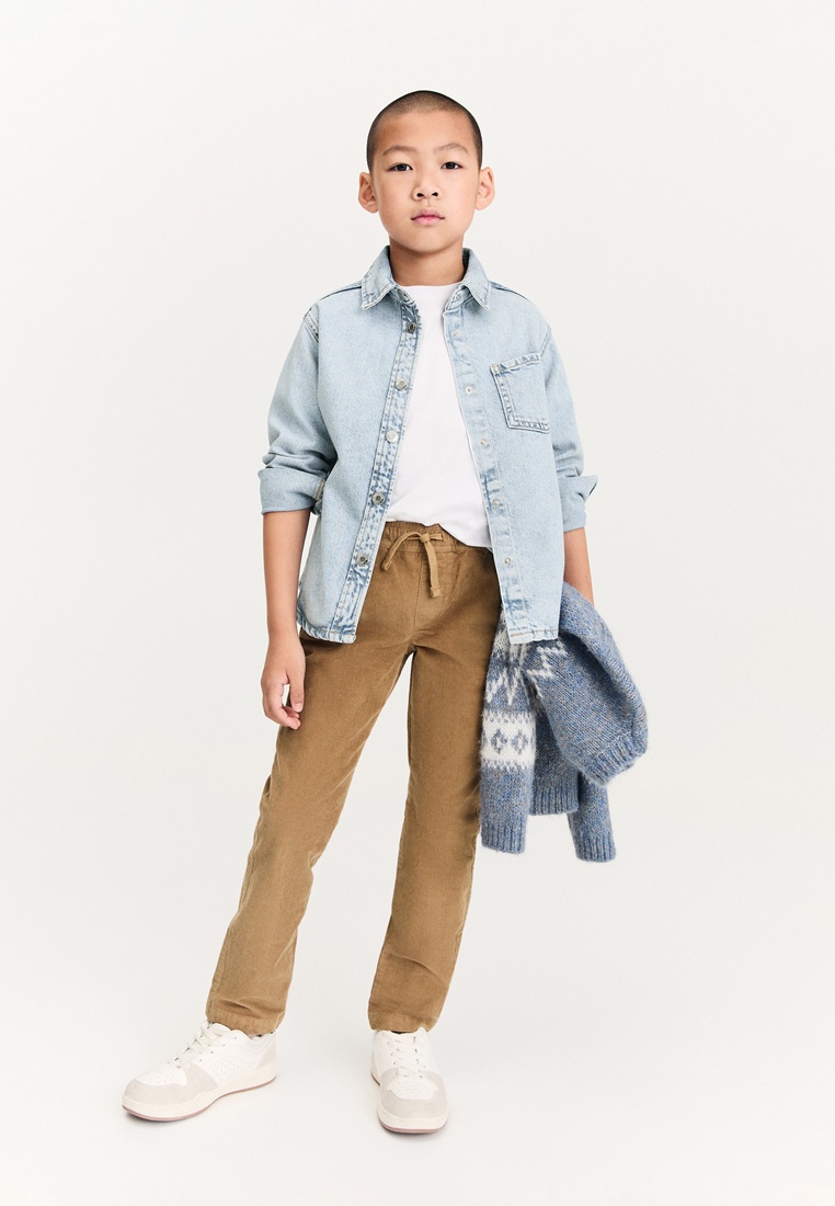 Брюки для мальчиков Mango Kids (Манго Кидс) Брюки Mango Kids