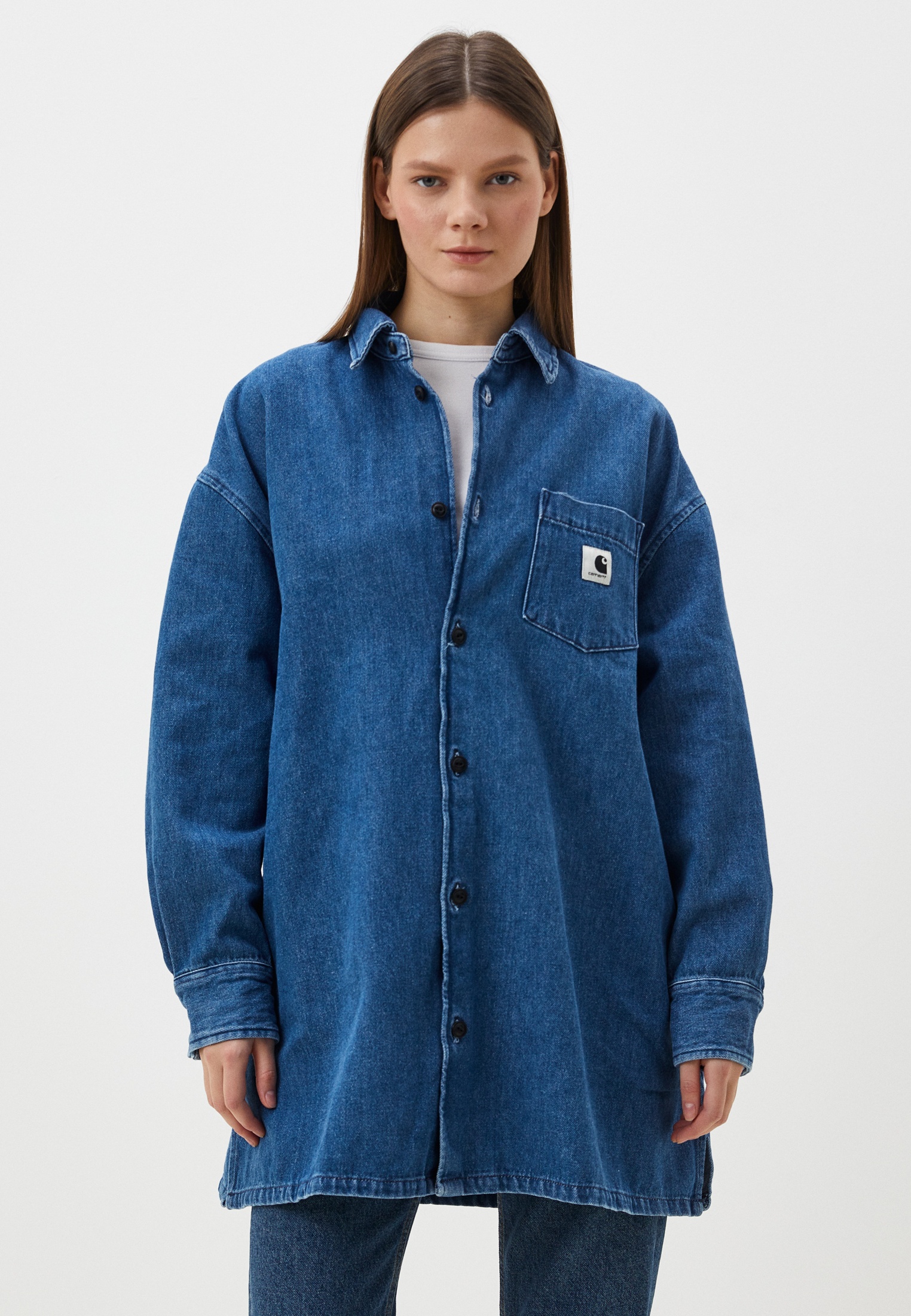 Женские джинсовые рубашки Carhartt WIP I033775