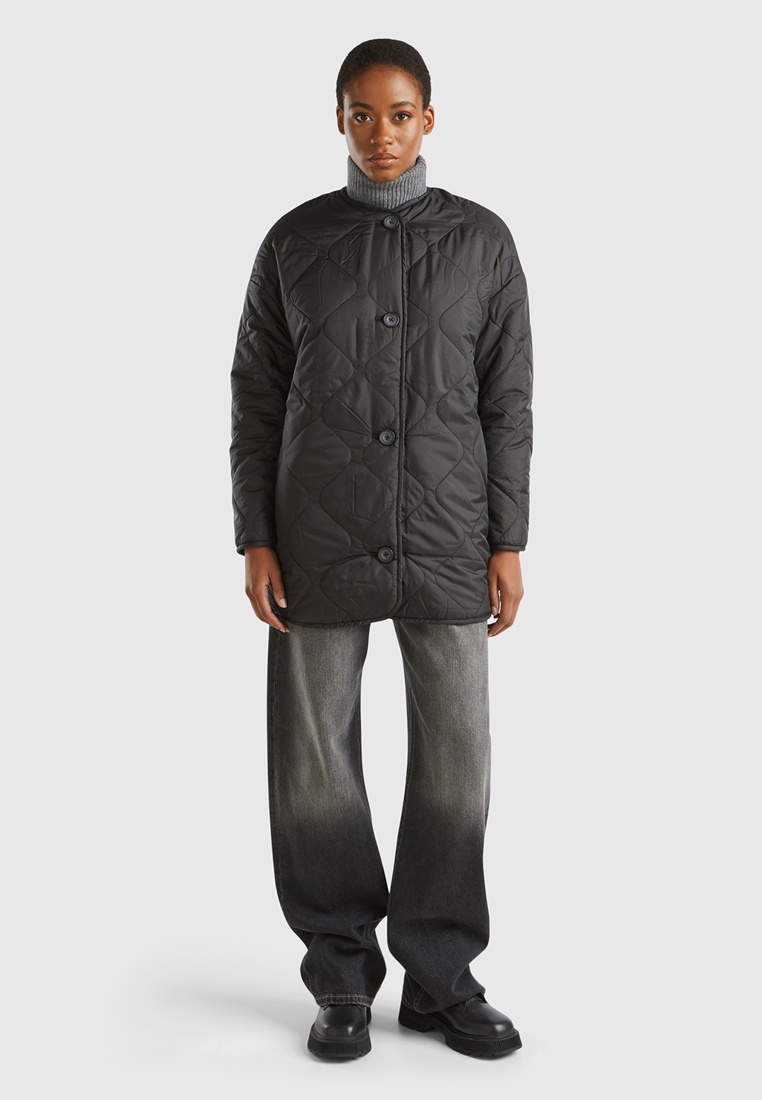 Утепленная куртка женская United Colors of Benetton (Юнайтед Колорс оф ...