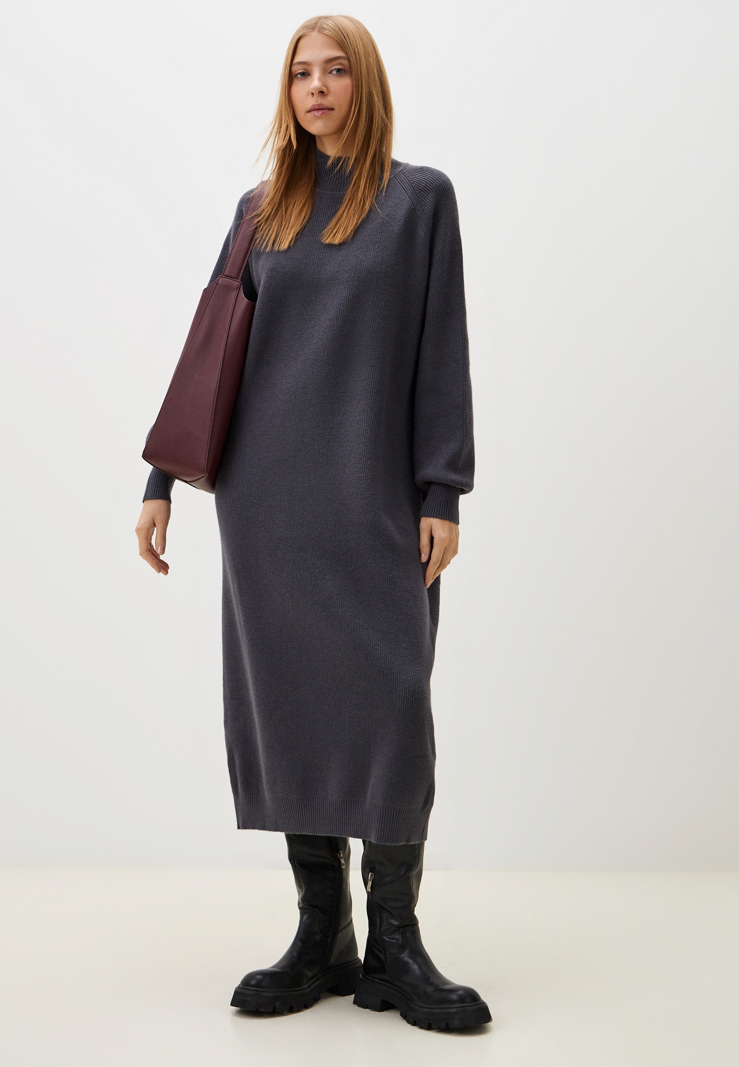 Вязаное платье Moda Sincera MS065