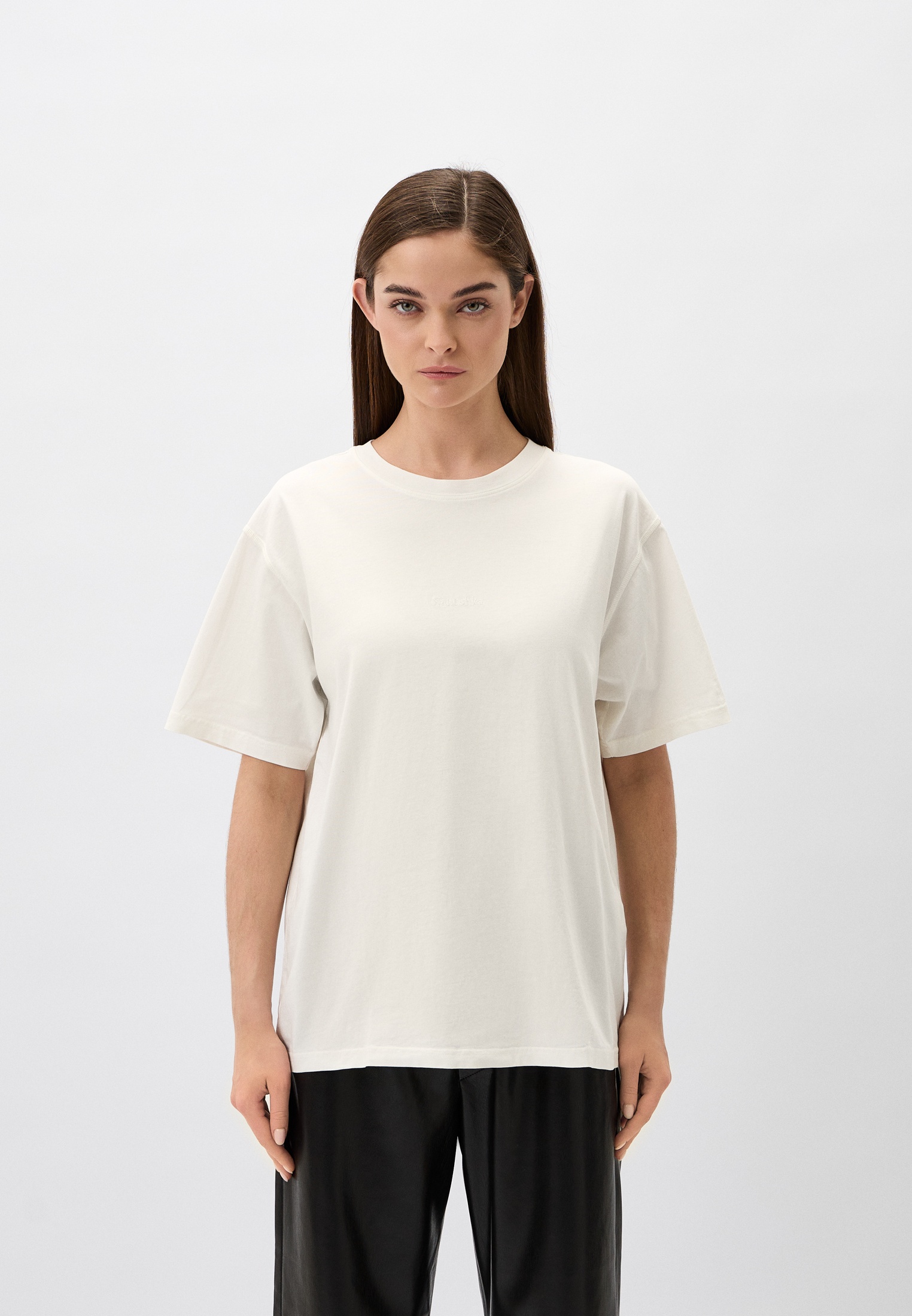 Футболка с коротким рукавом Nanushka Футболка Nanushka