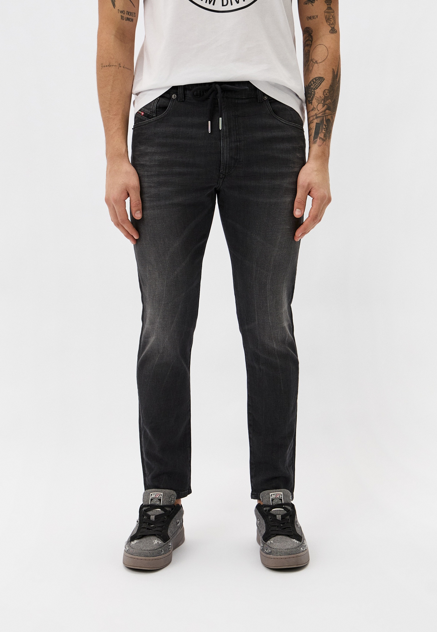 Мужские зауженные джинсы Diesel (Дизель) A09721068FS