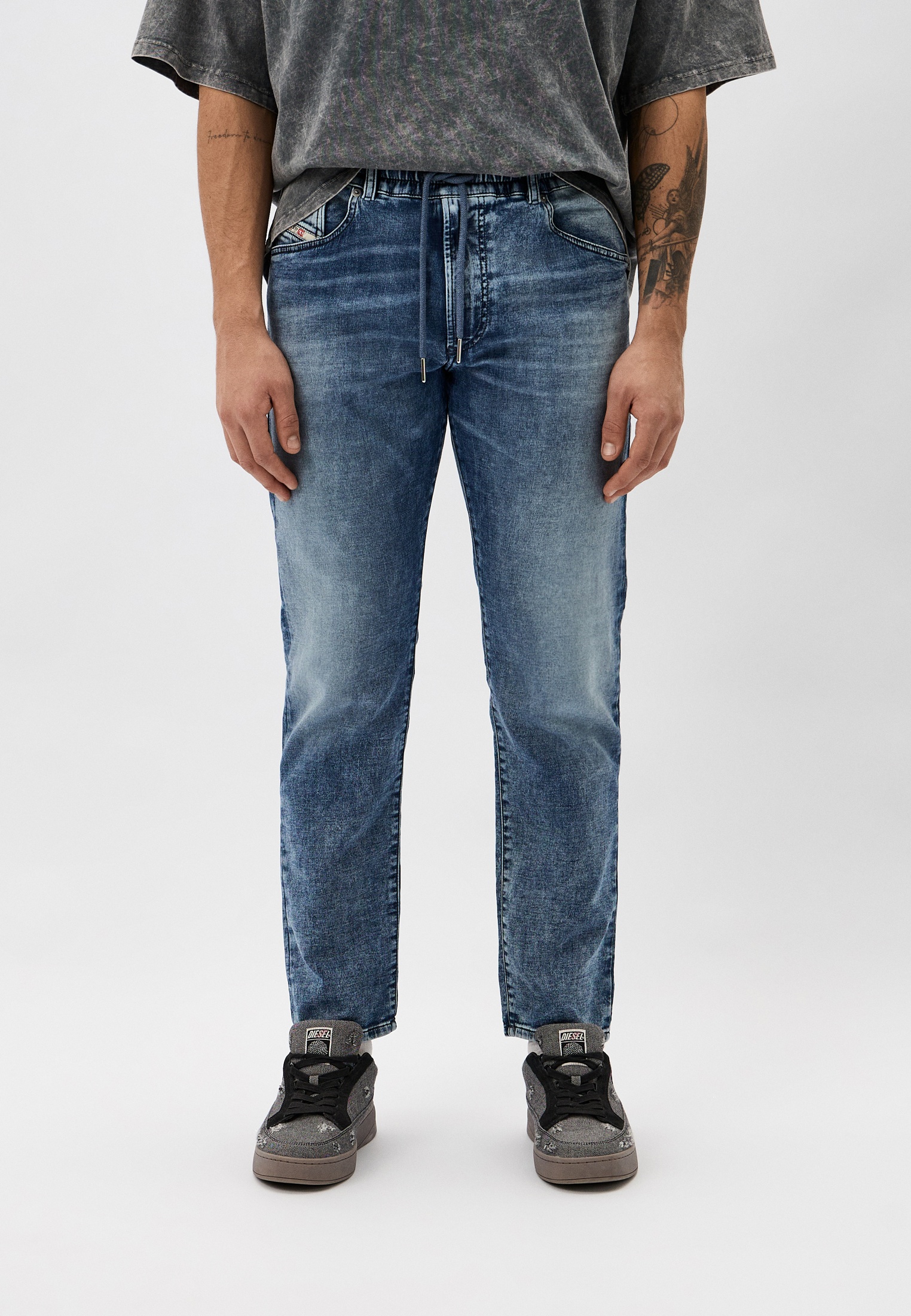 Мужские зауженные джинсы Diesel (Дизель) A09721068FL