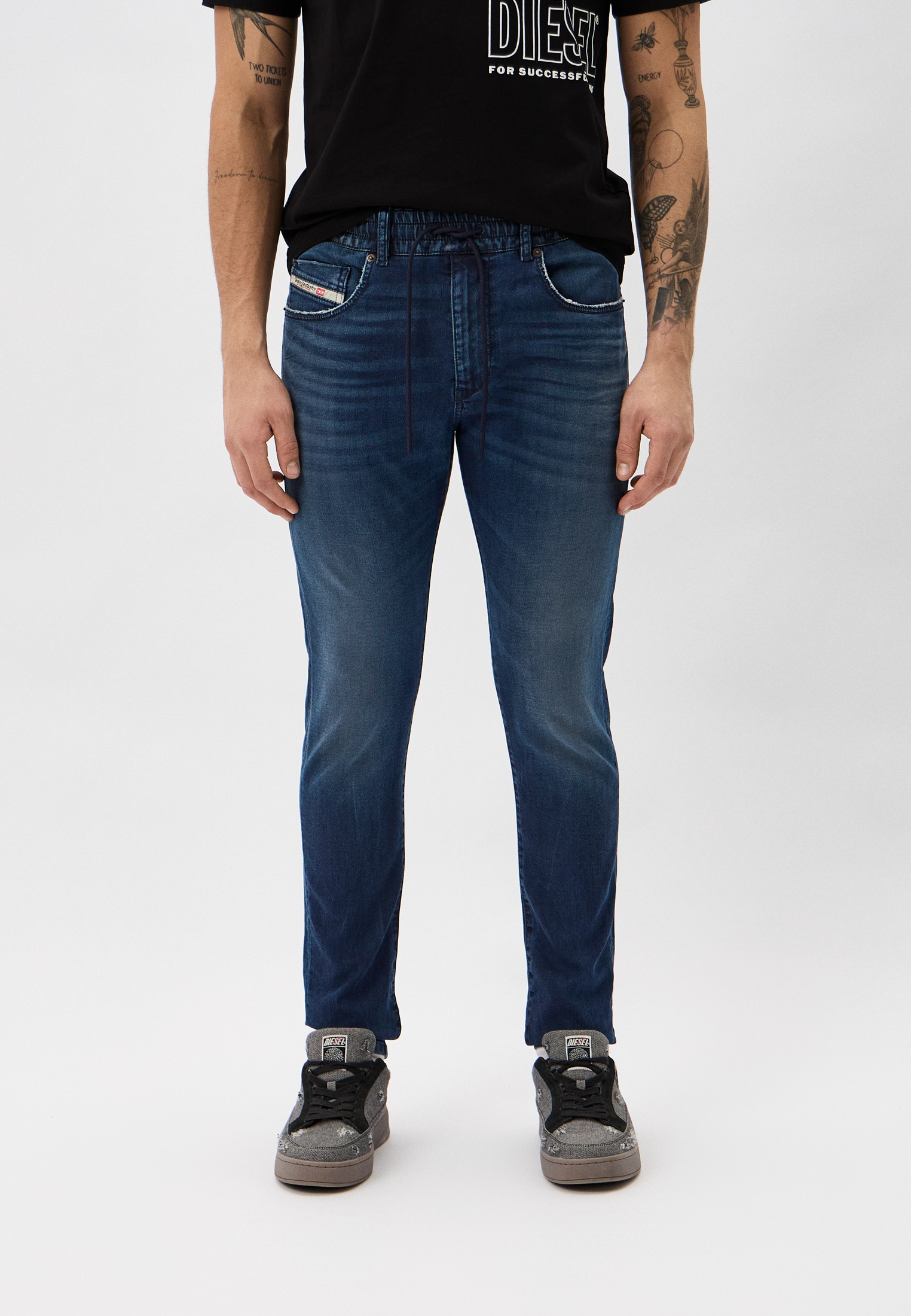 Мужские зауженные джинсы Diesel (Дизель) A09732068DV