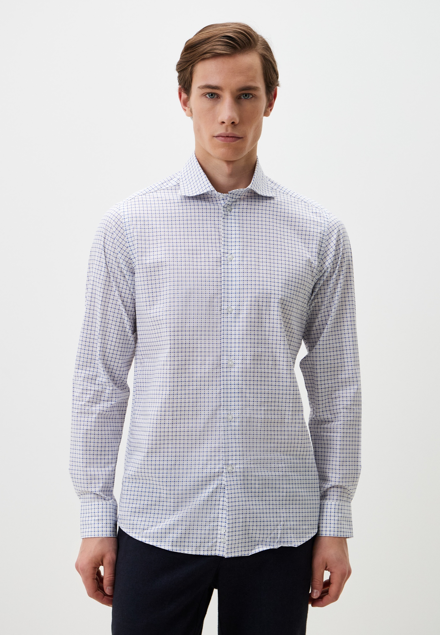 Рубашка с длинным рукавом United Colors of Benetton (Юнайтед Колорс оф Бенеттон) 51E8UQ04D