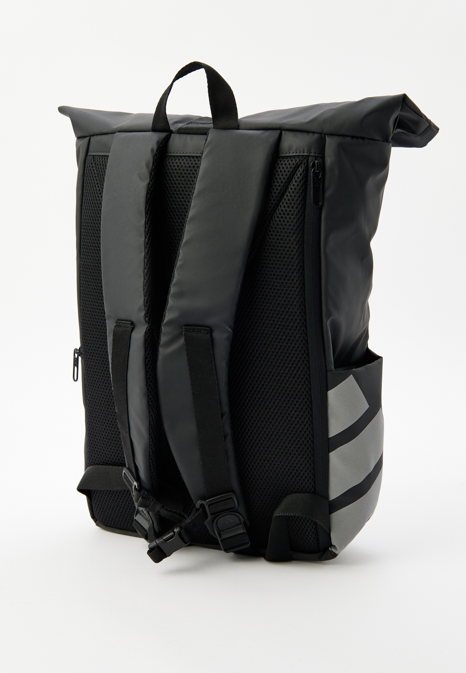 Adidas Backpack With Japanese Writing Adidas, Adicolor Classic Roll-Top,  Backpack, Black, Ns, Unisex-Adult Sports