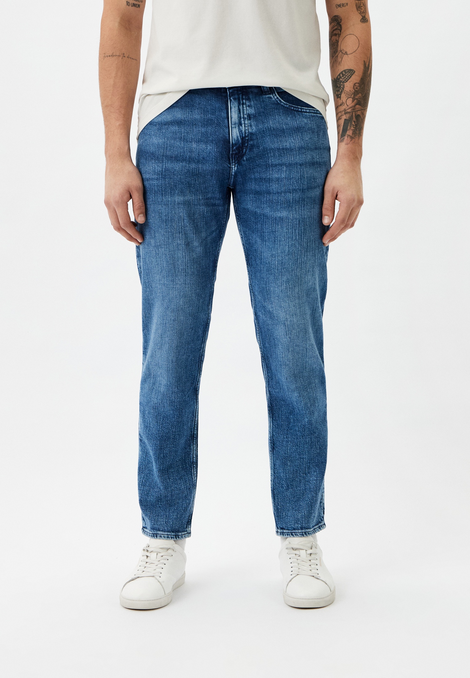 Мужские прямые джинсы Boss (Босс) 50533160