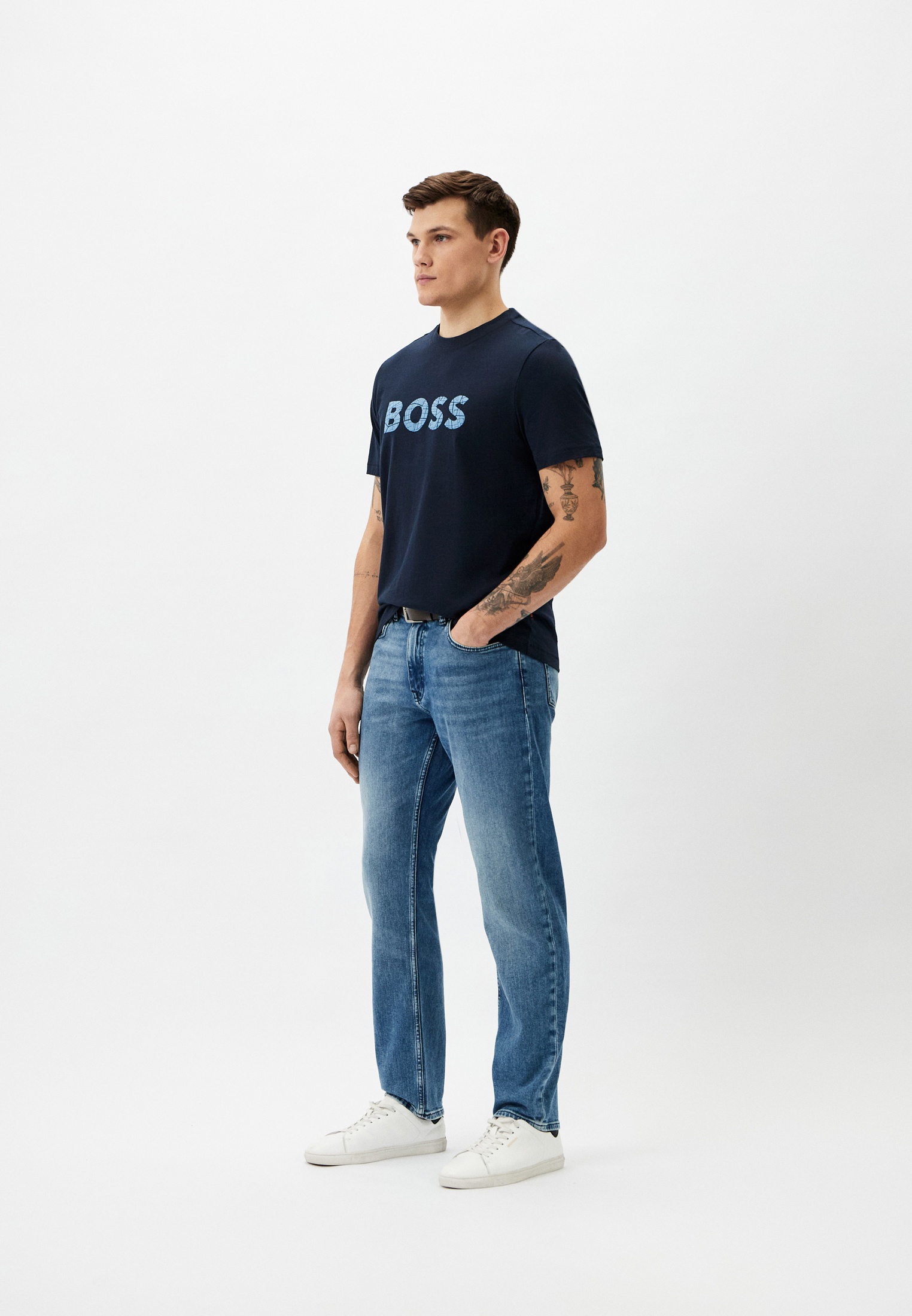 Мужская футболка Boss (Босс) 50534923: изображение 2