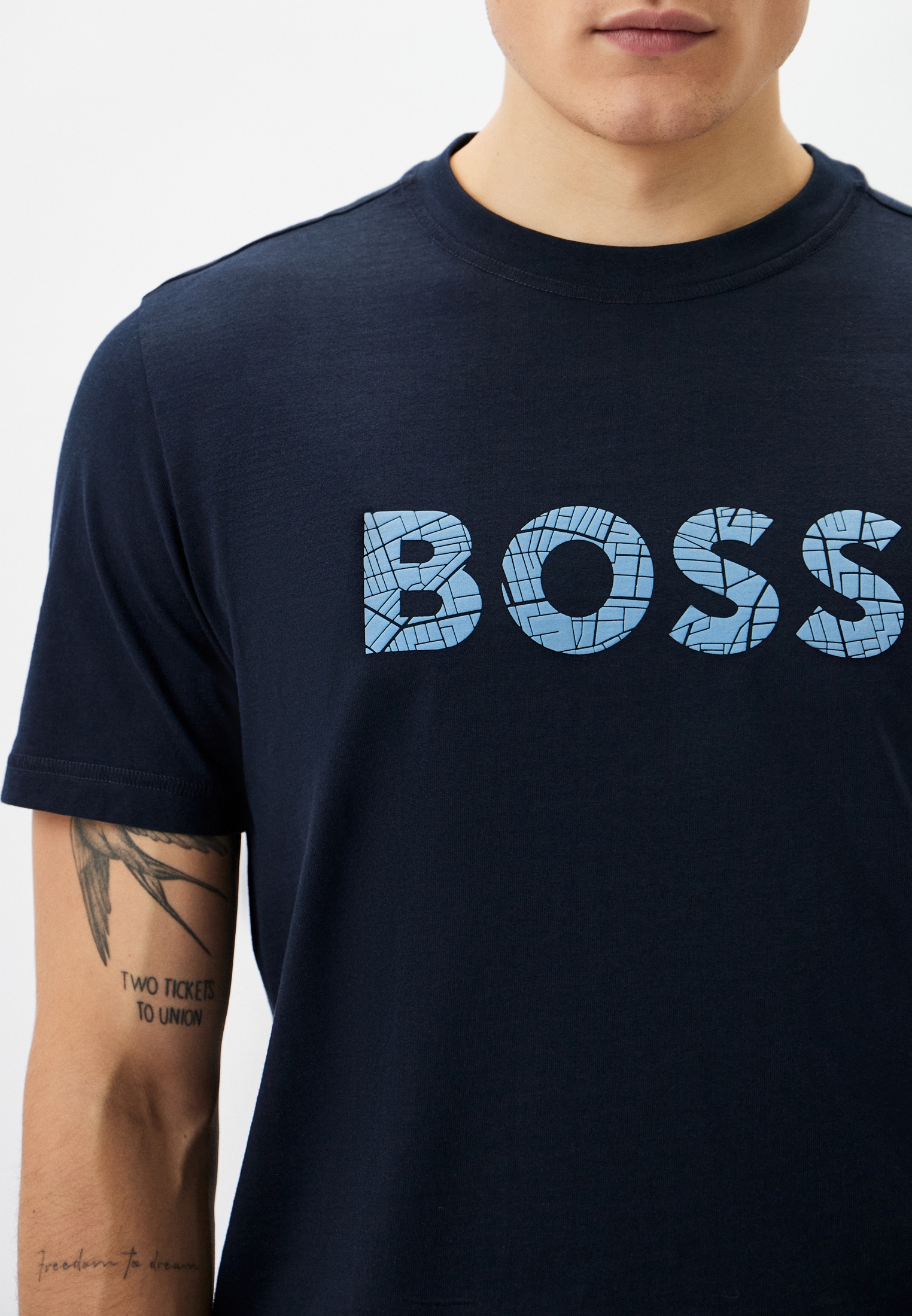 Мужская футболка Boss (Босс) 50534923: изображение 4