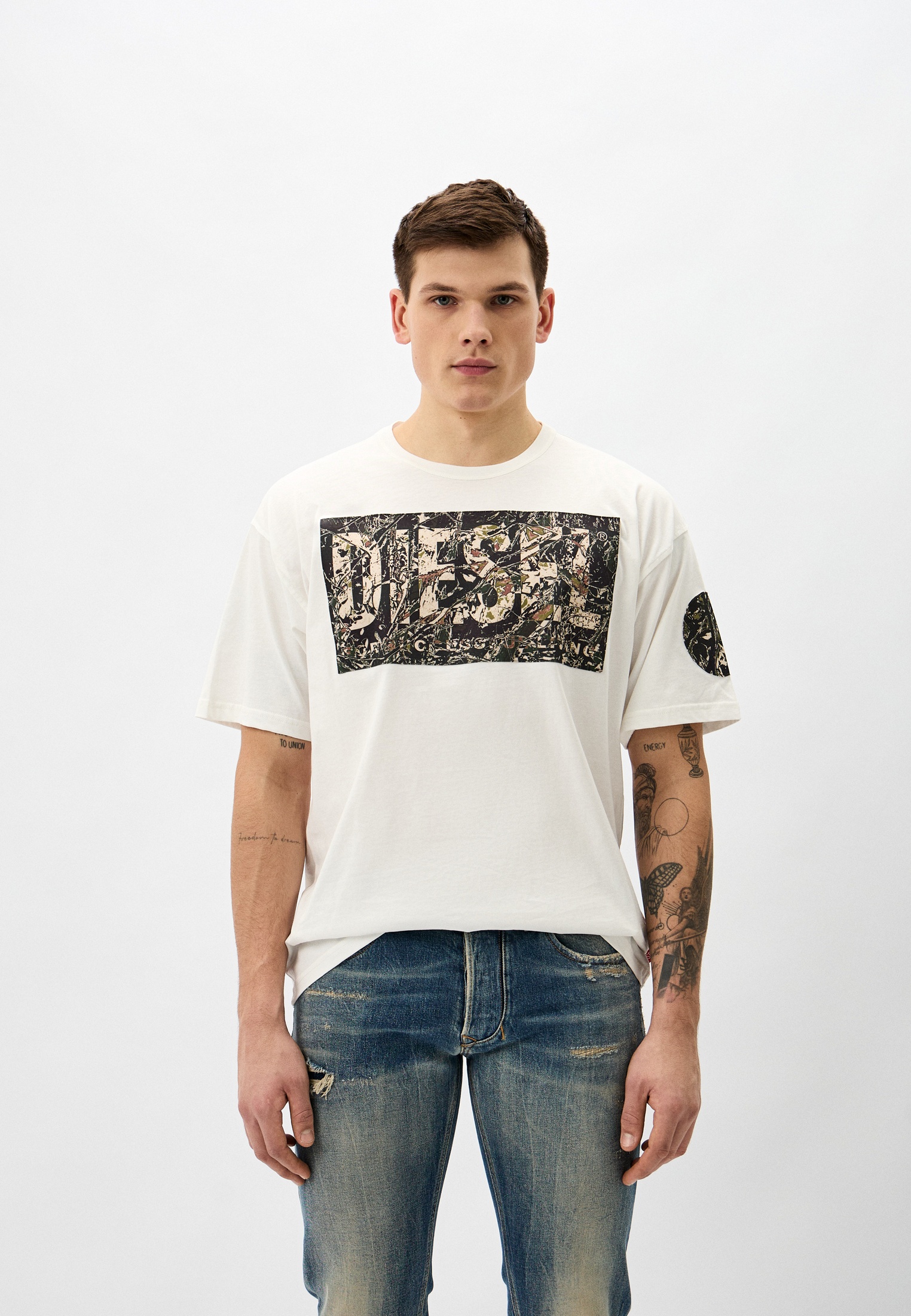 Мужская футболка Diesel (Дизель) A176130AGRI