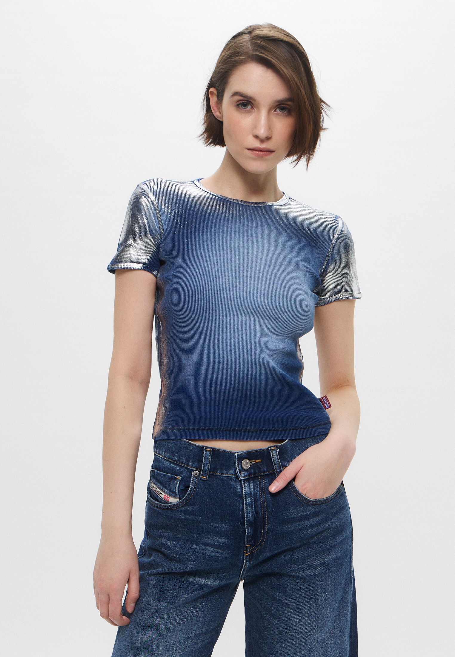 Футболка с коротким рукавом Diesel (Дизель) Футболка Diesel