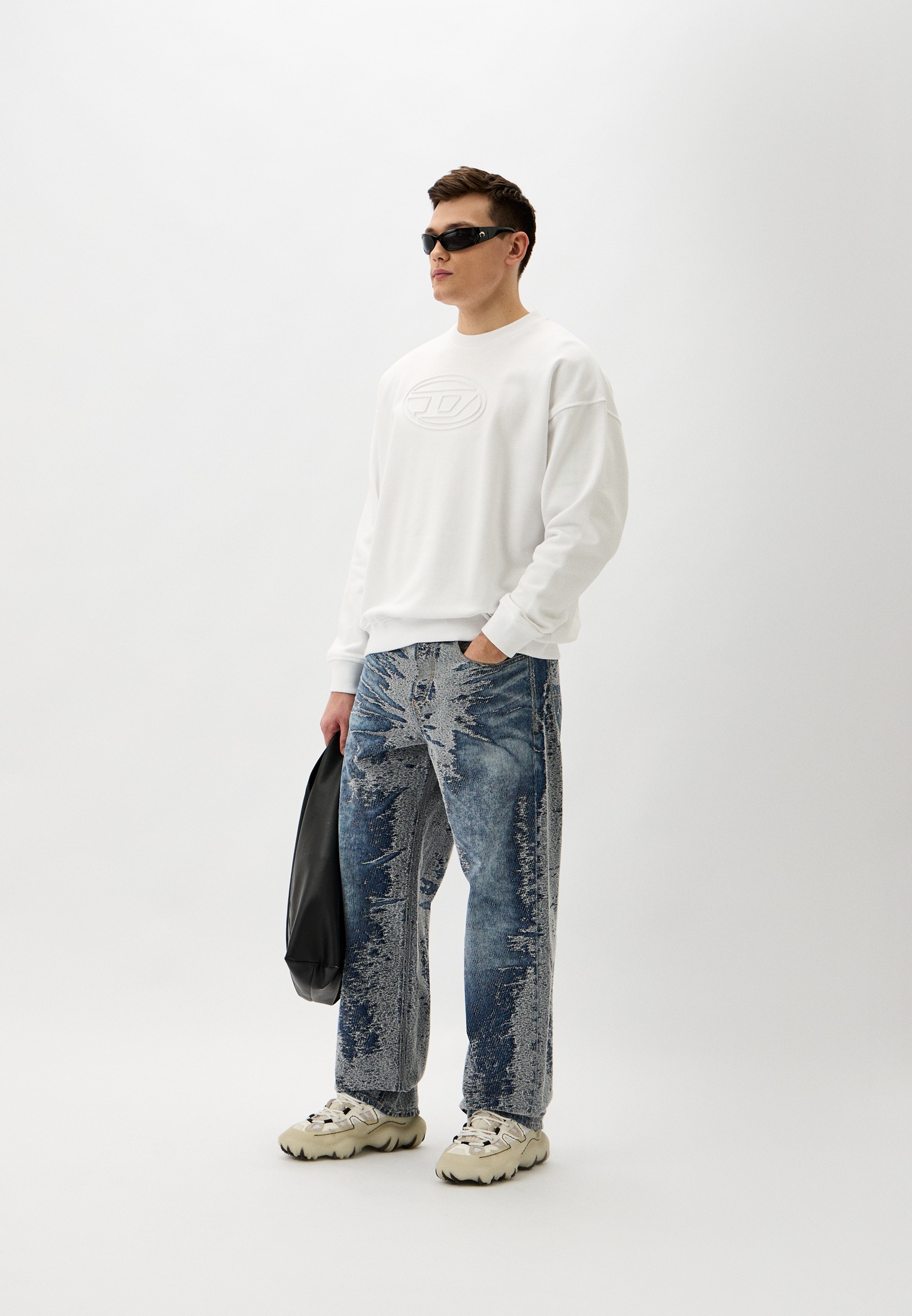 Мужские прямые джинсы Diesel (Дизель) A17214007W4: изображение 2
