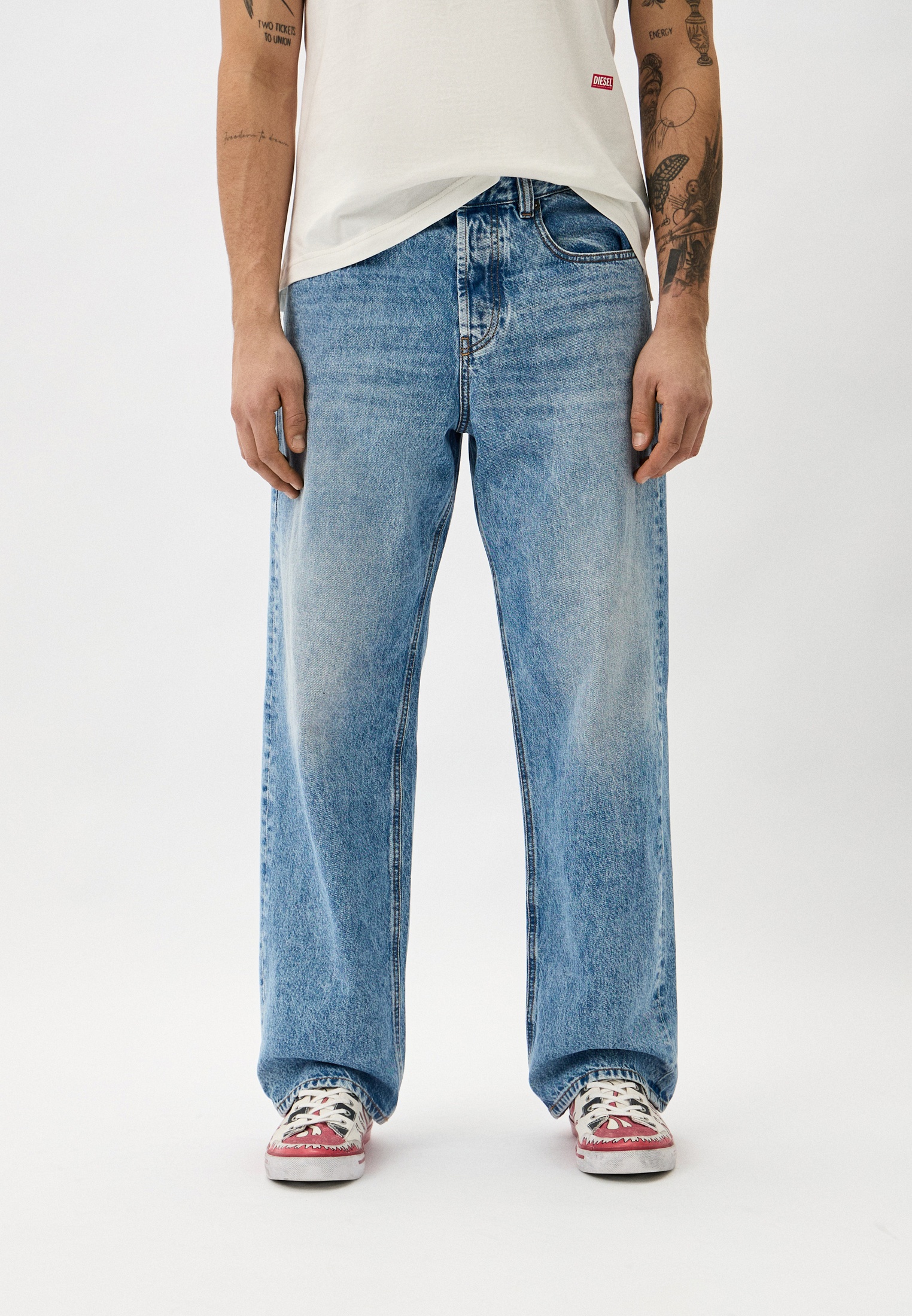 Мужские прямые джинсы Diesel (Дизель) A1159809I29
