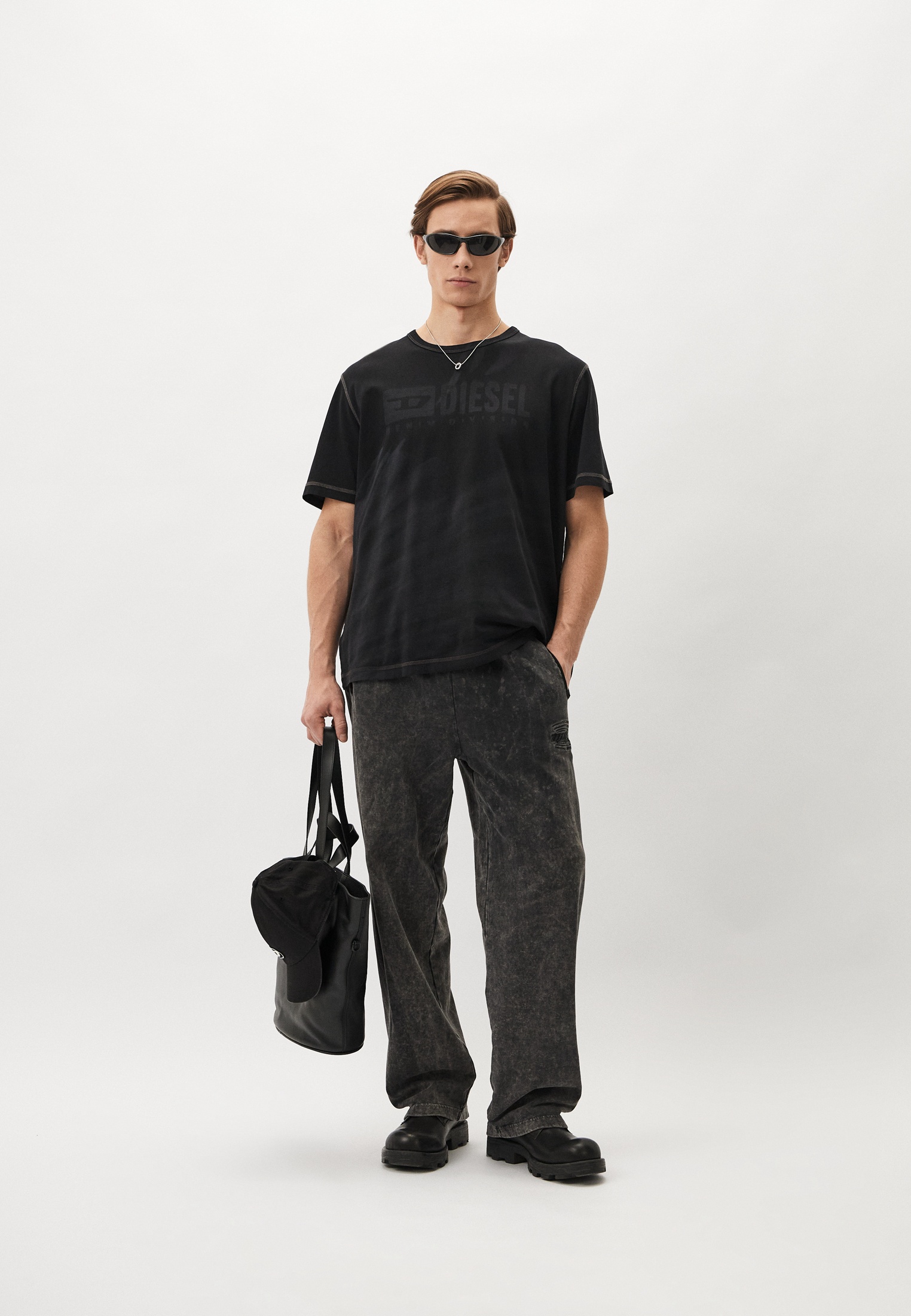 Мужские спортивные брюки Diesel (Дизель) A163230BMBK: изображение 2