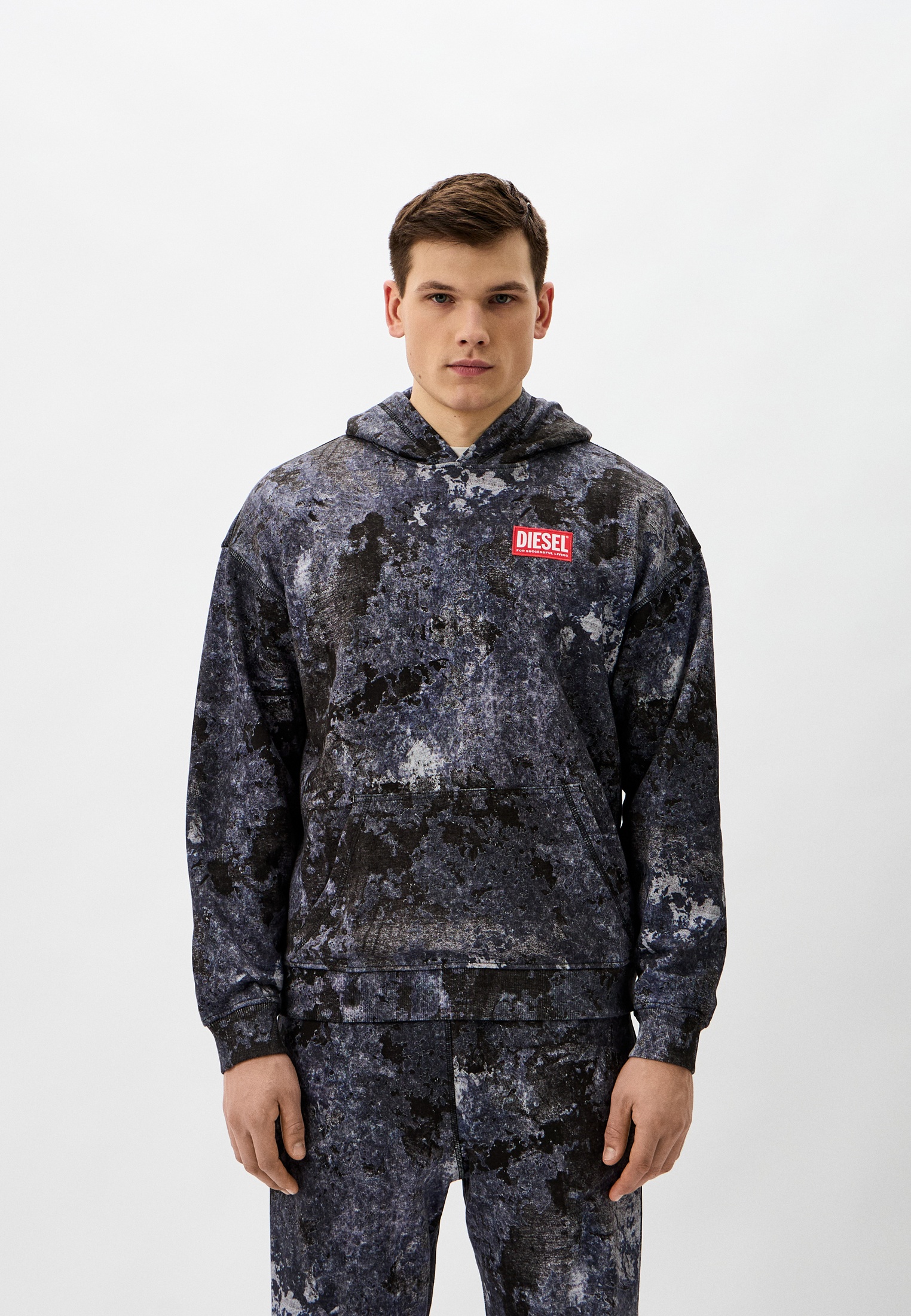 Мужские худи Diesel (Дизель) A164040QLAG