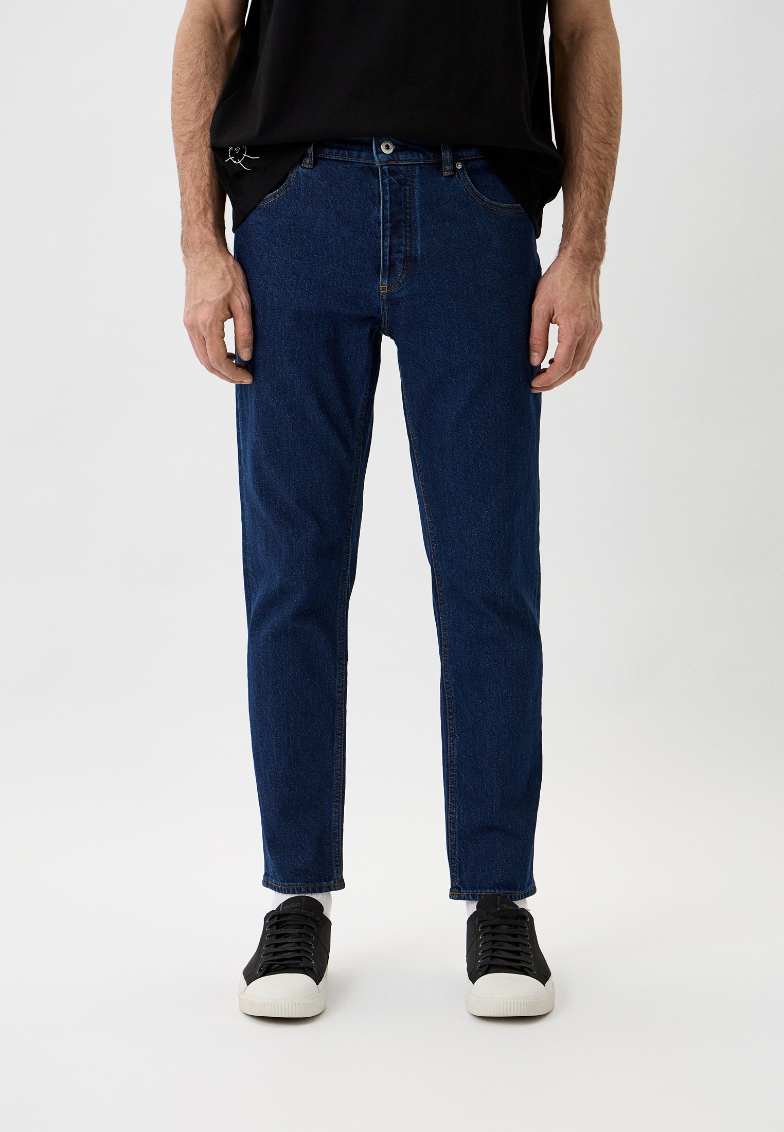 Мужские зауженные джинсы Hugo (Хуго) 50529243